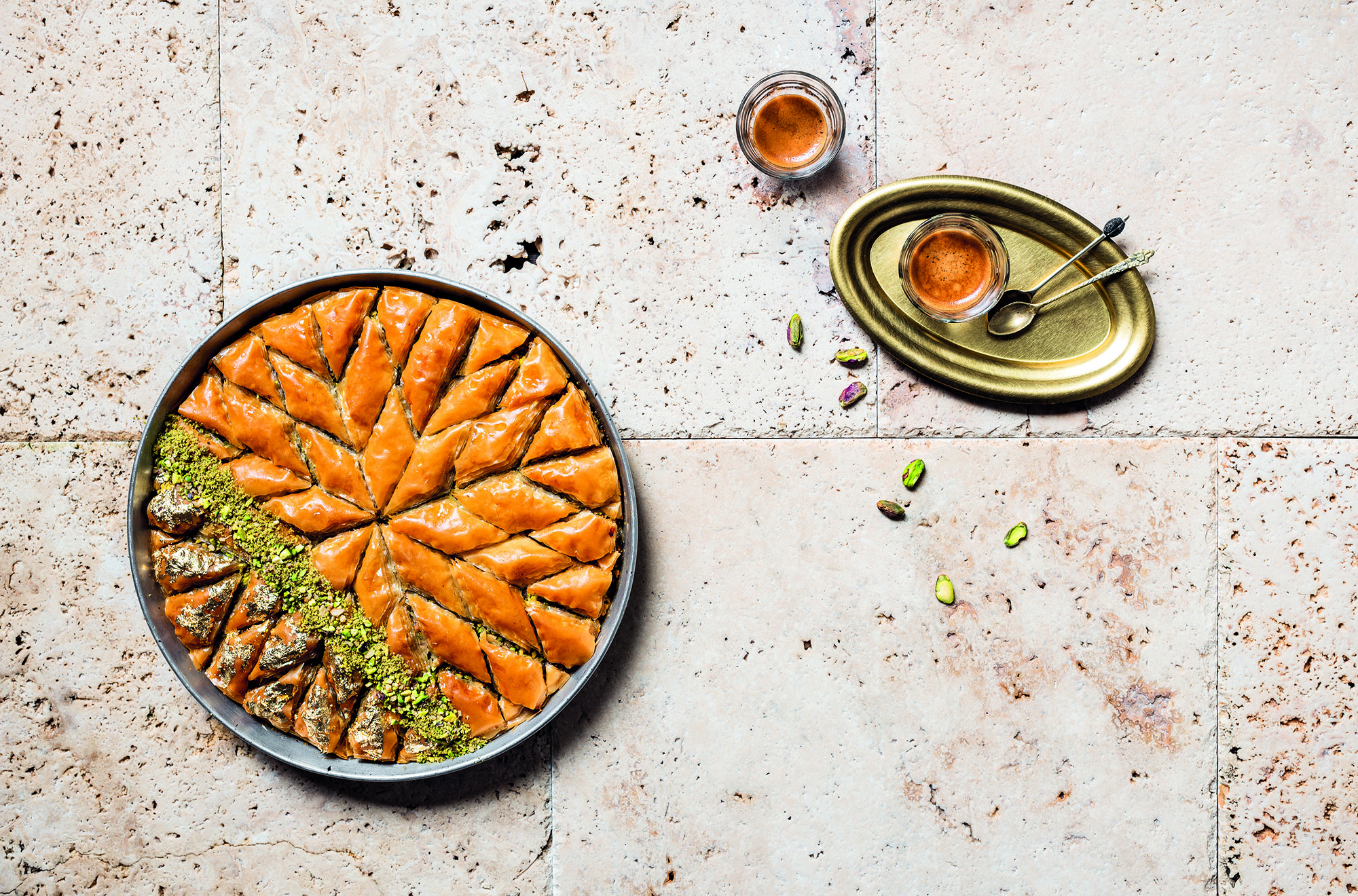 Pistachio & Walnut Baklava, from Dianne Bibby’s More Good Food