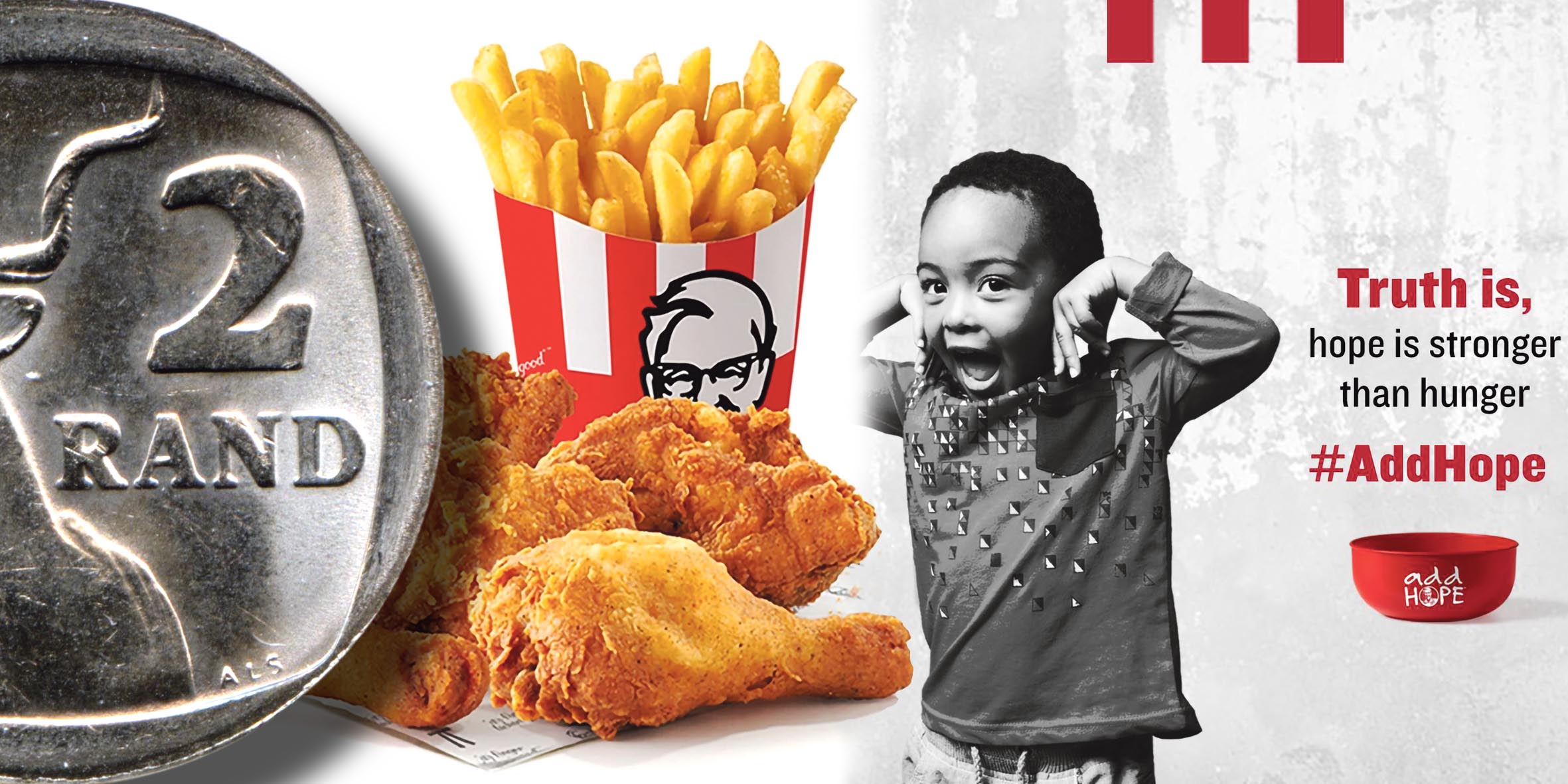 KFC under fire after worker gets warning for not meeting R2 charity donation targets