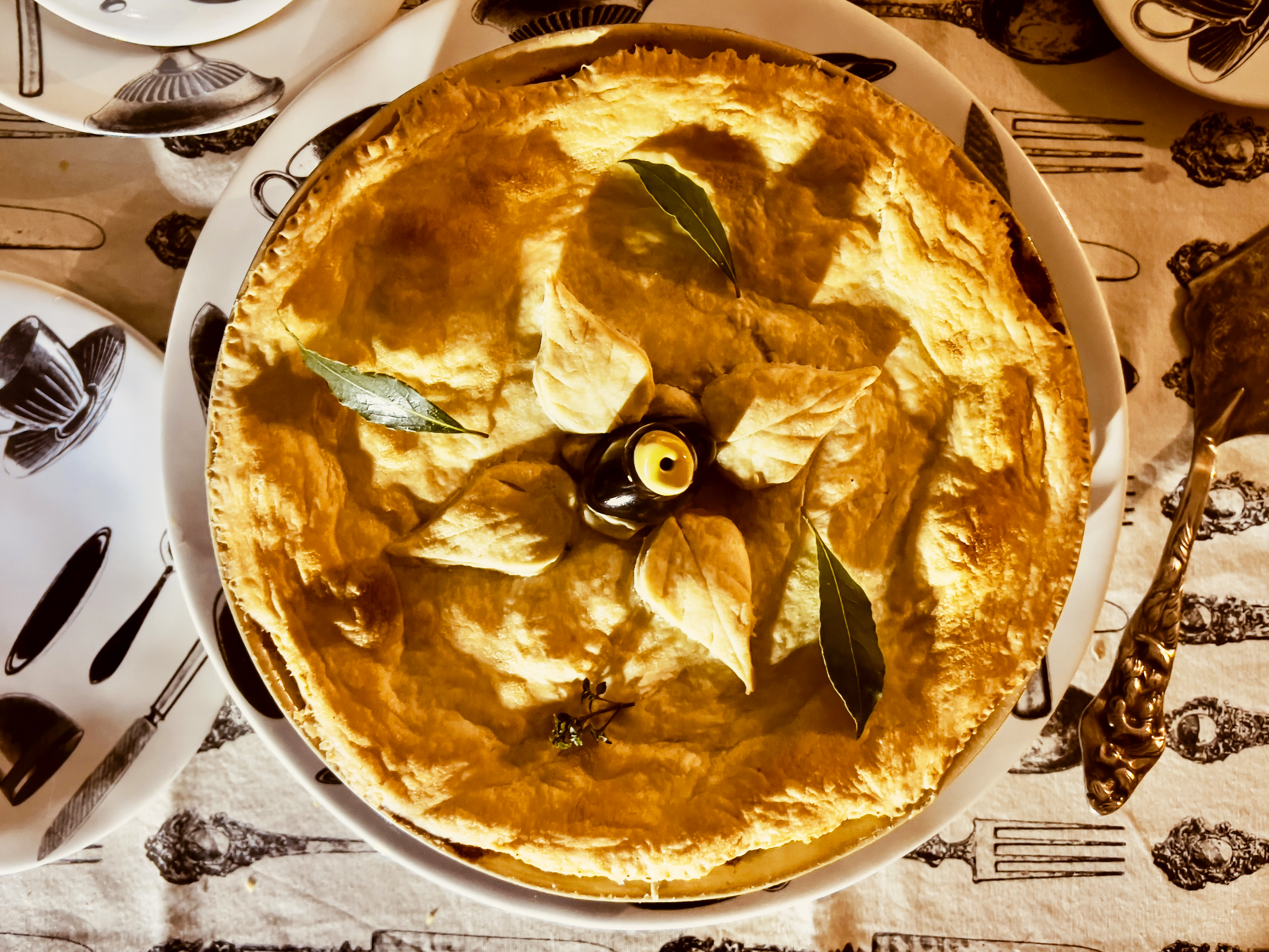 Throwback Thursday: An old-fashioned chicken and mushroom pie