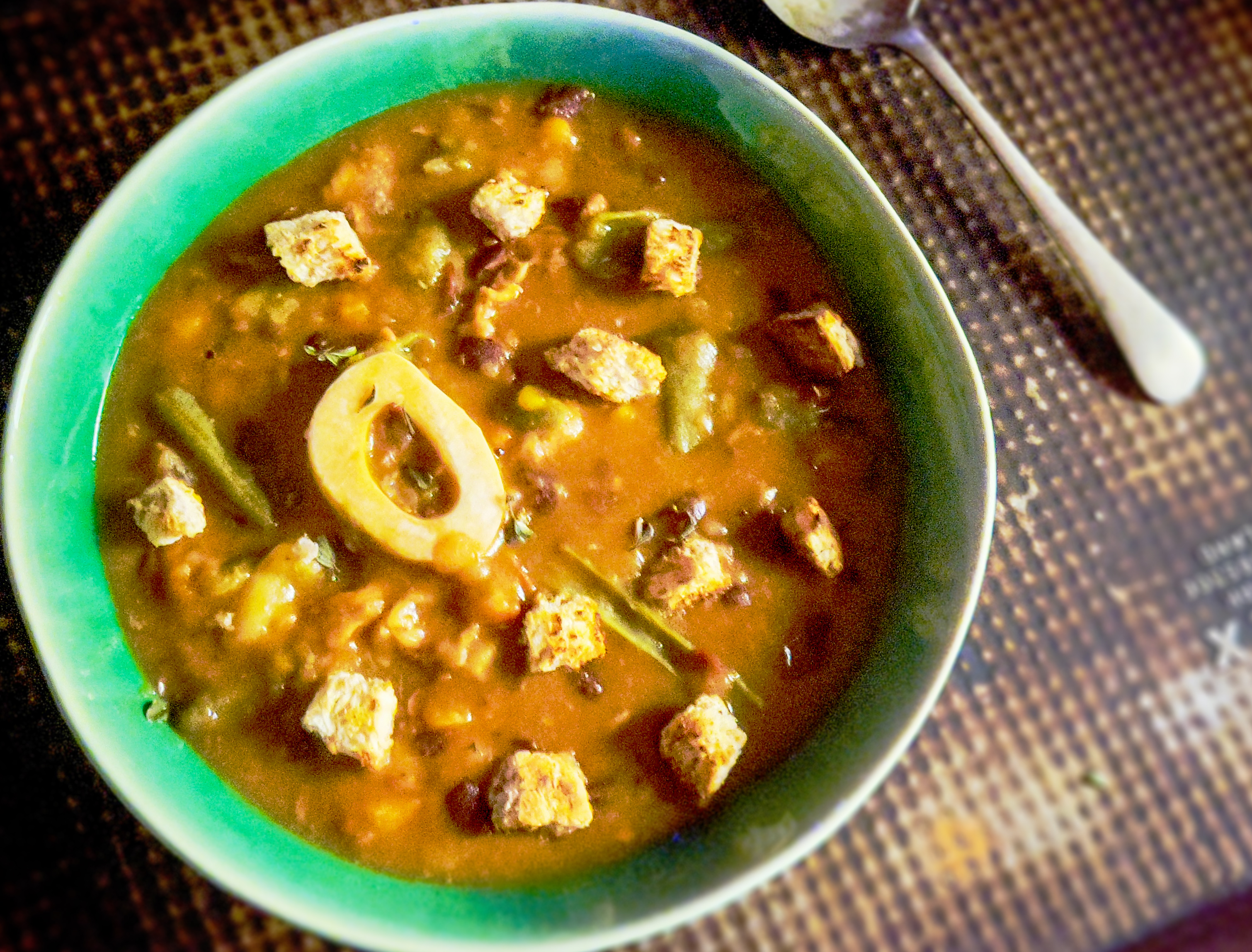 Souper Tuesday: Beefy beans and marrow bones soup