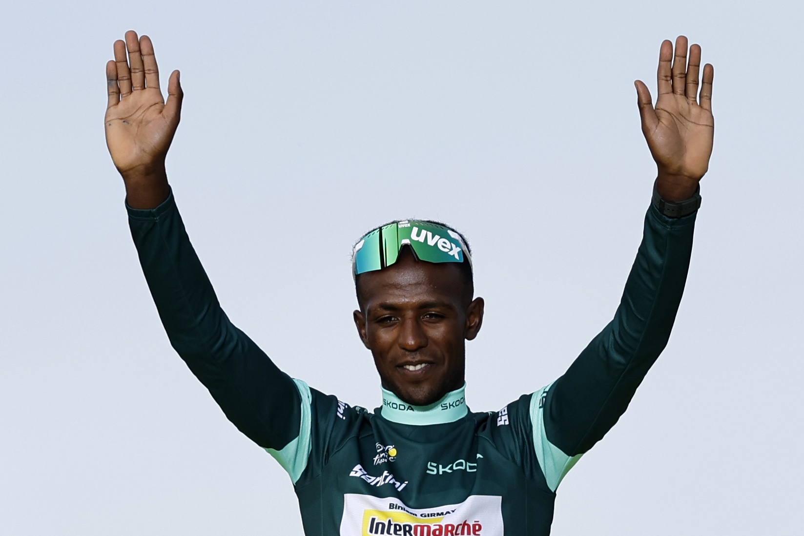 African cycling star Biniam Girmay sets sights on Olympic podium after historic Tour de France stage success