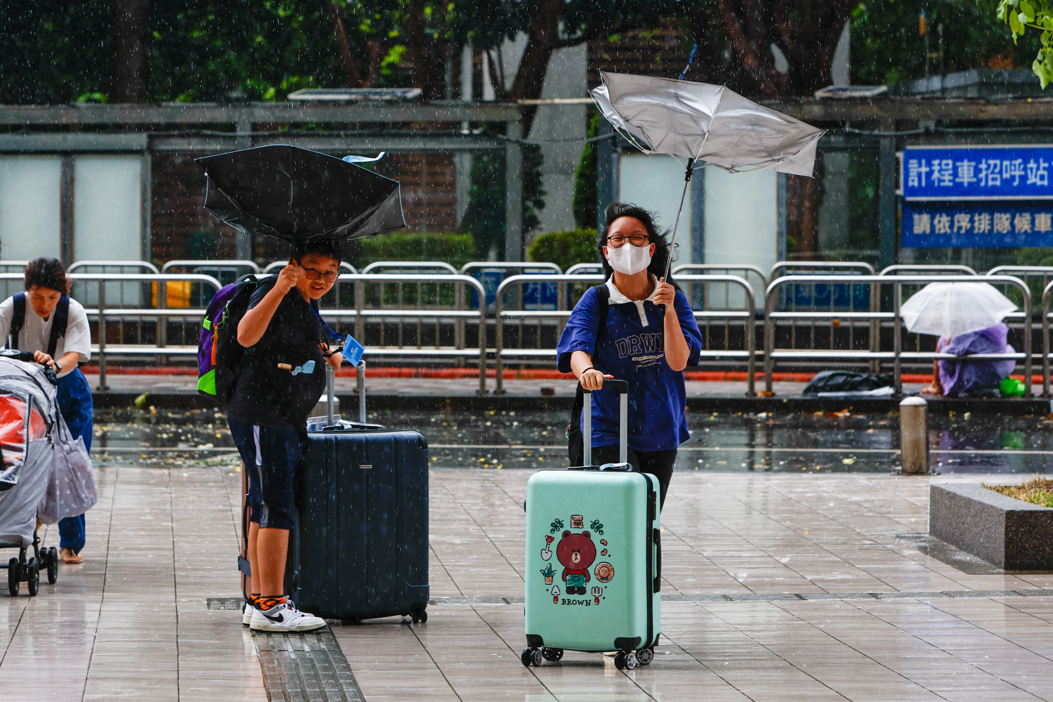 Preparations for Typhoon Gaemi in Taiwan