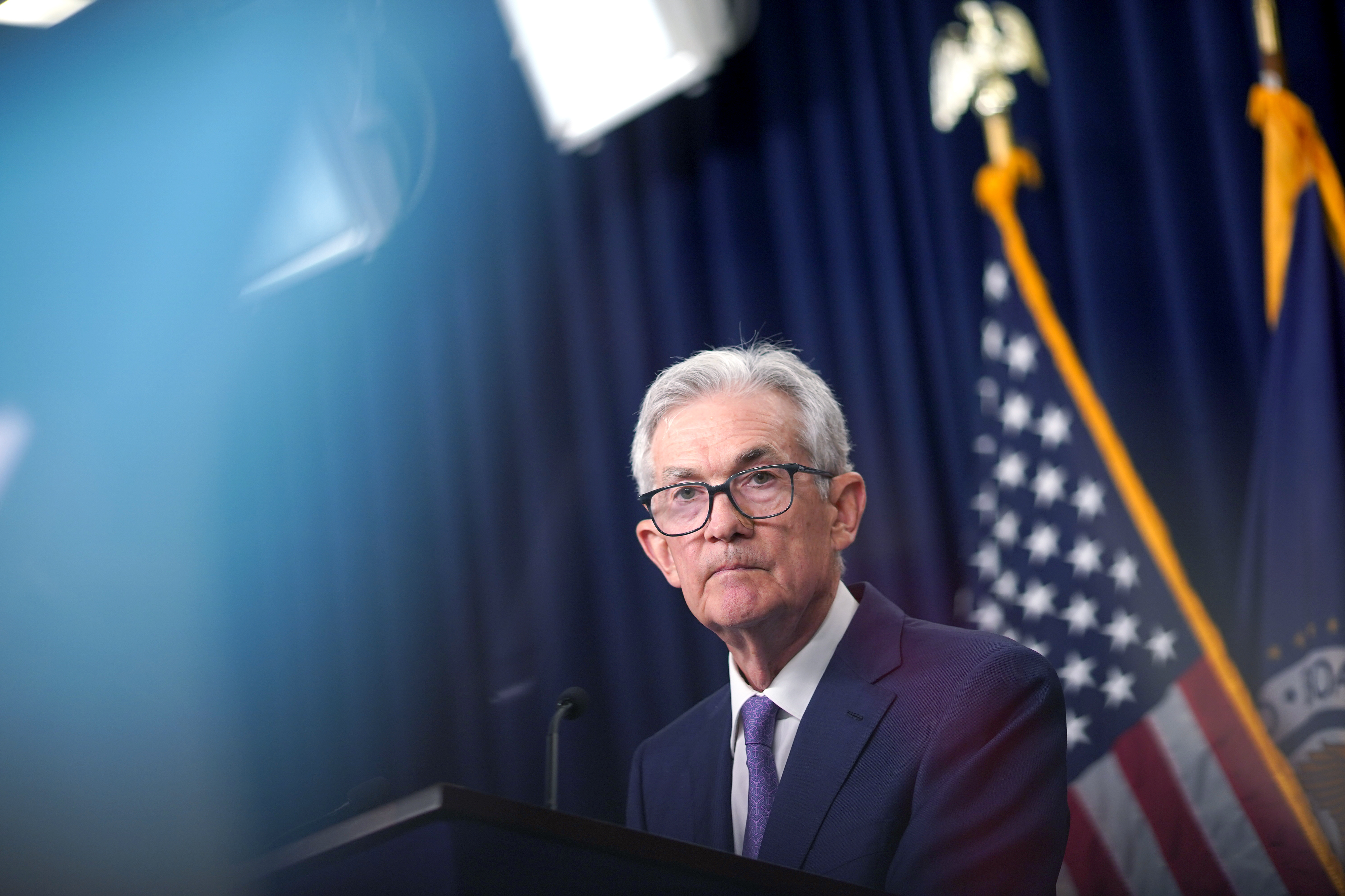 Federal Reserve chairman Jerome Powell emphasised mounting signs of a cooling job market after government data showed a third consecutive month of rising unemployment.