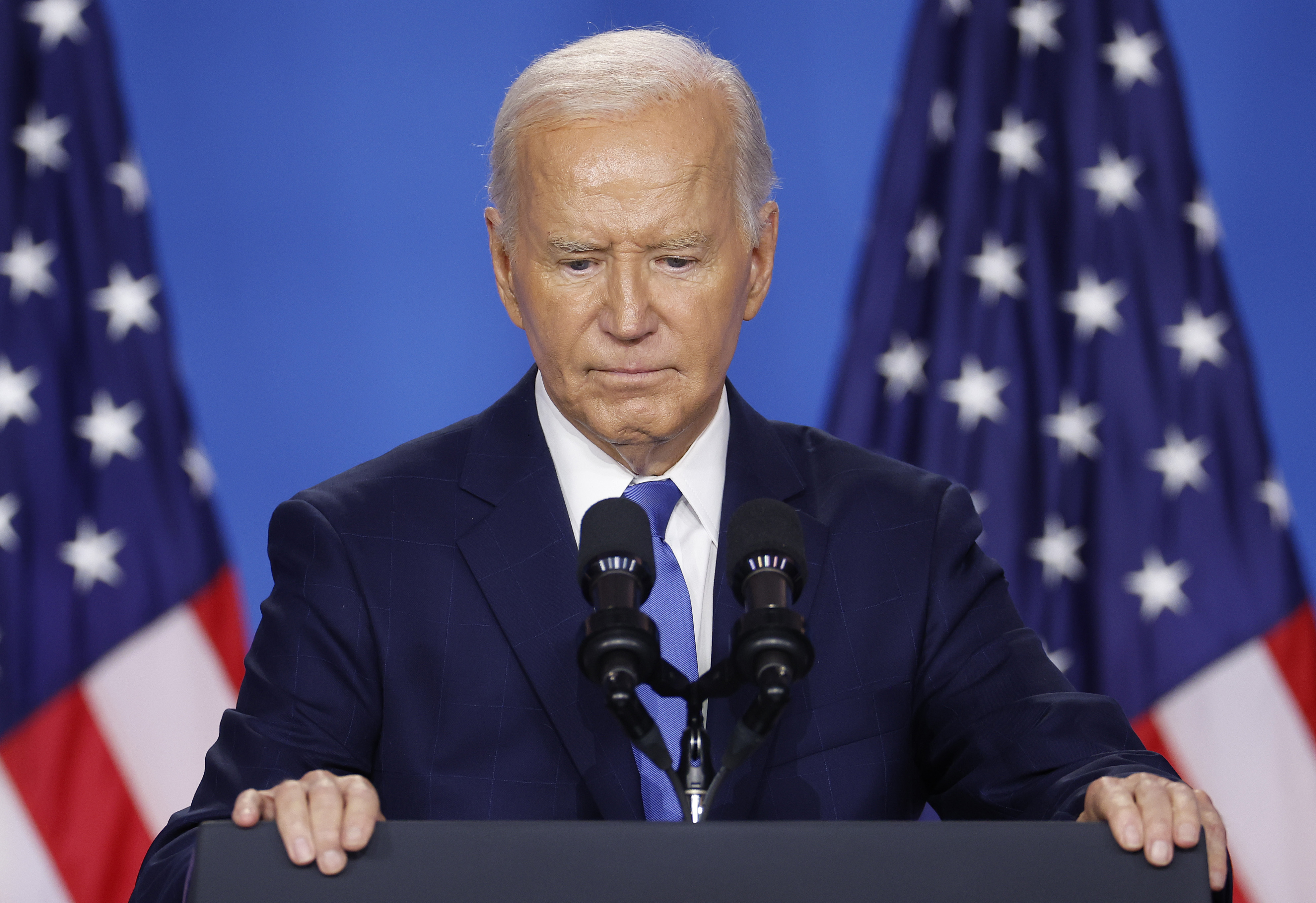 President Biden Holds NATO Summit News Conference As Questions Surround His Candidacy
