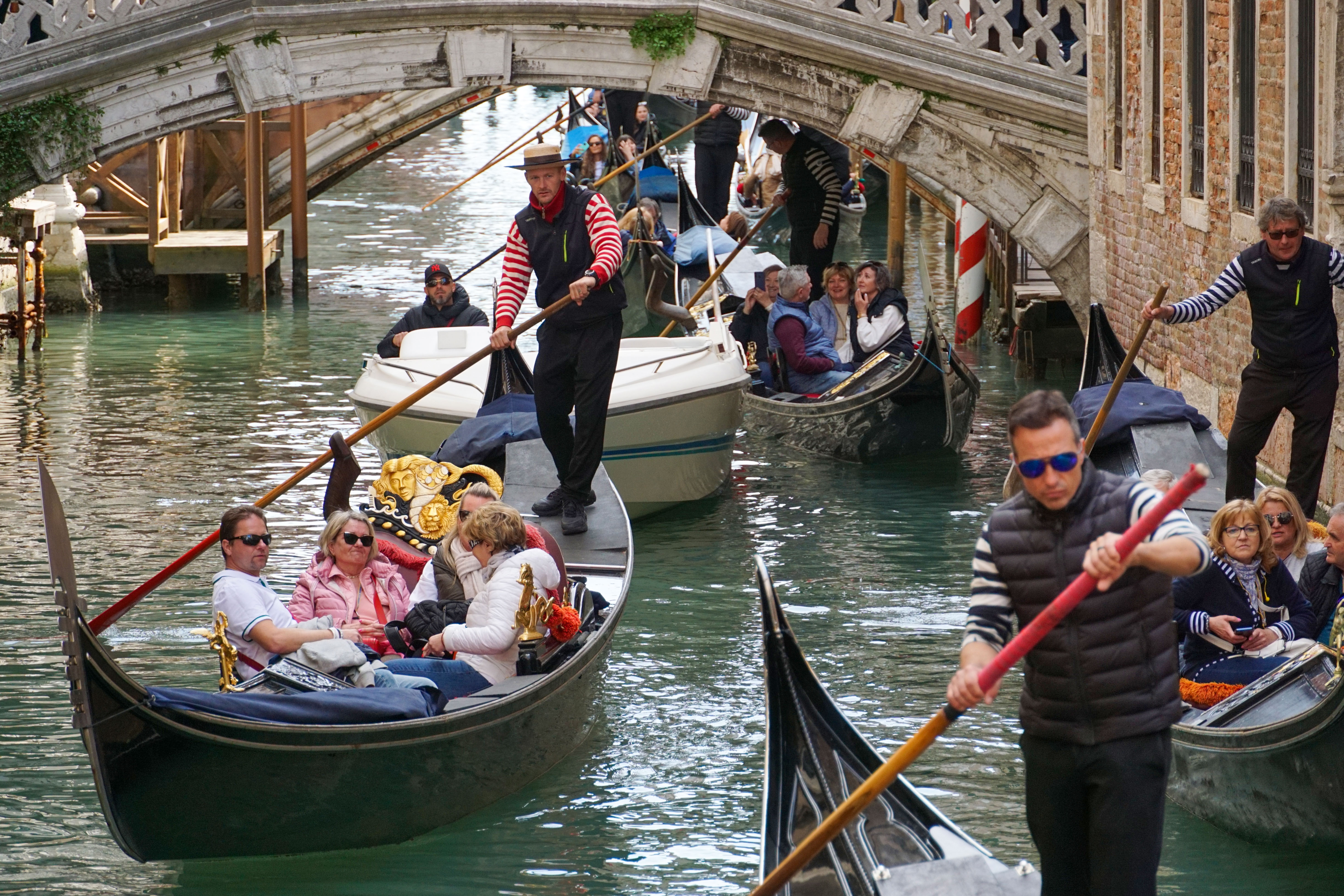 Tourists In Venice As Italy Budget Foresees 2023 Growth Boost