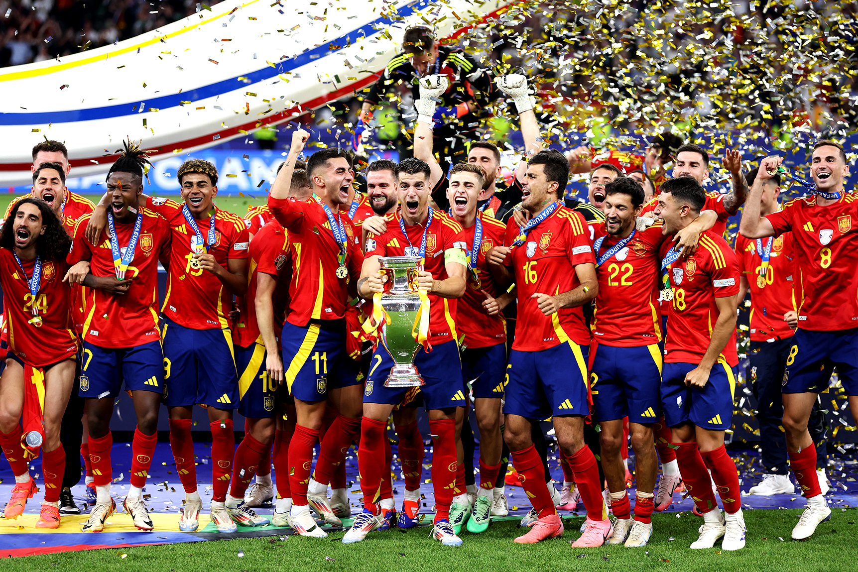 Spain strike late to beat England 2-1 and win Euro 2024