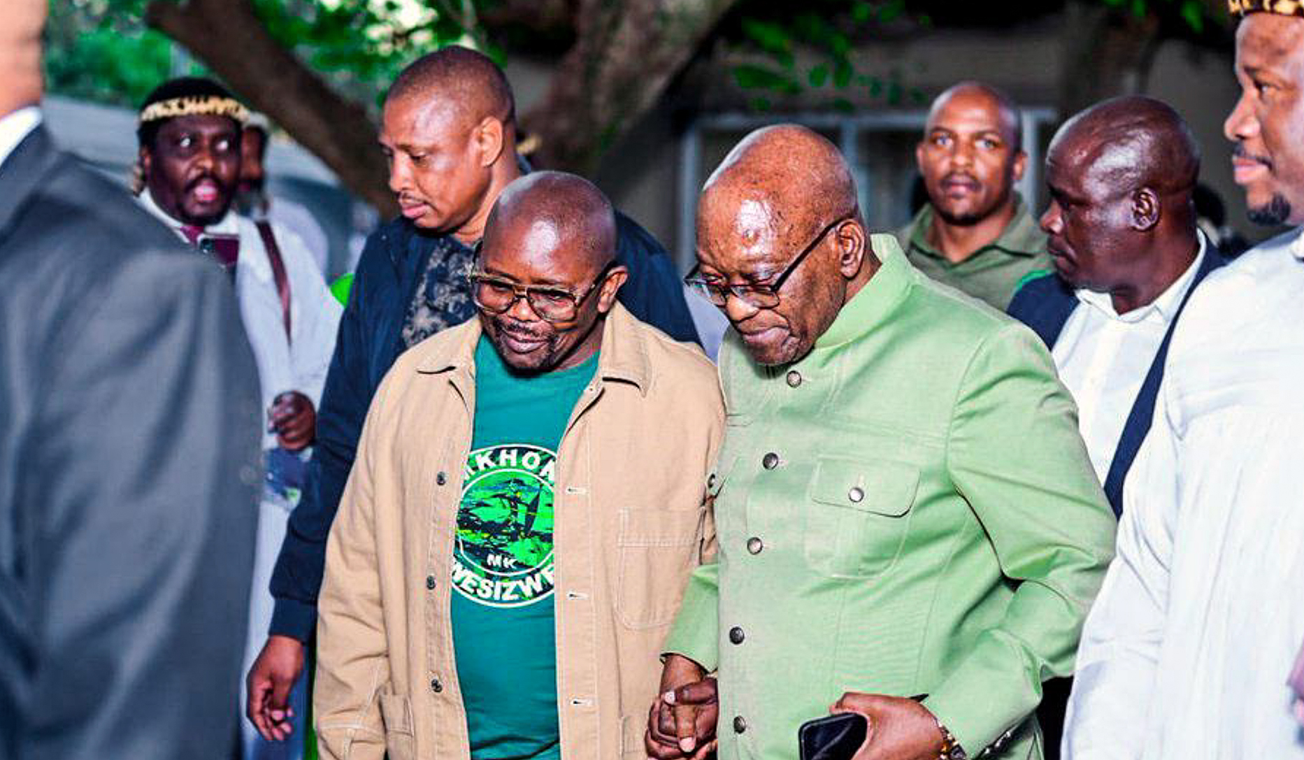 Flip flop – MK party has welcomed back its recently fired secretary-general, Arthur Zwane