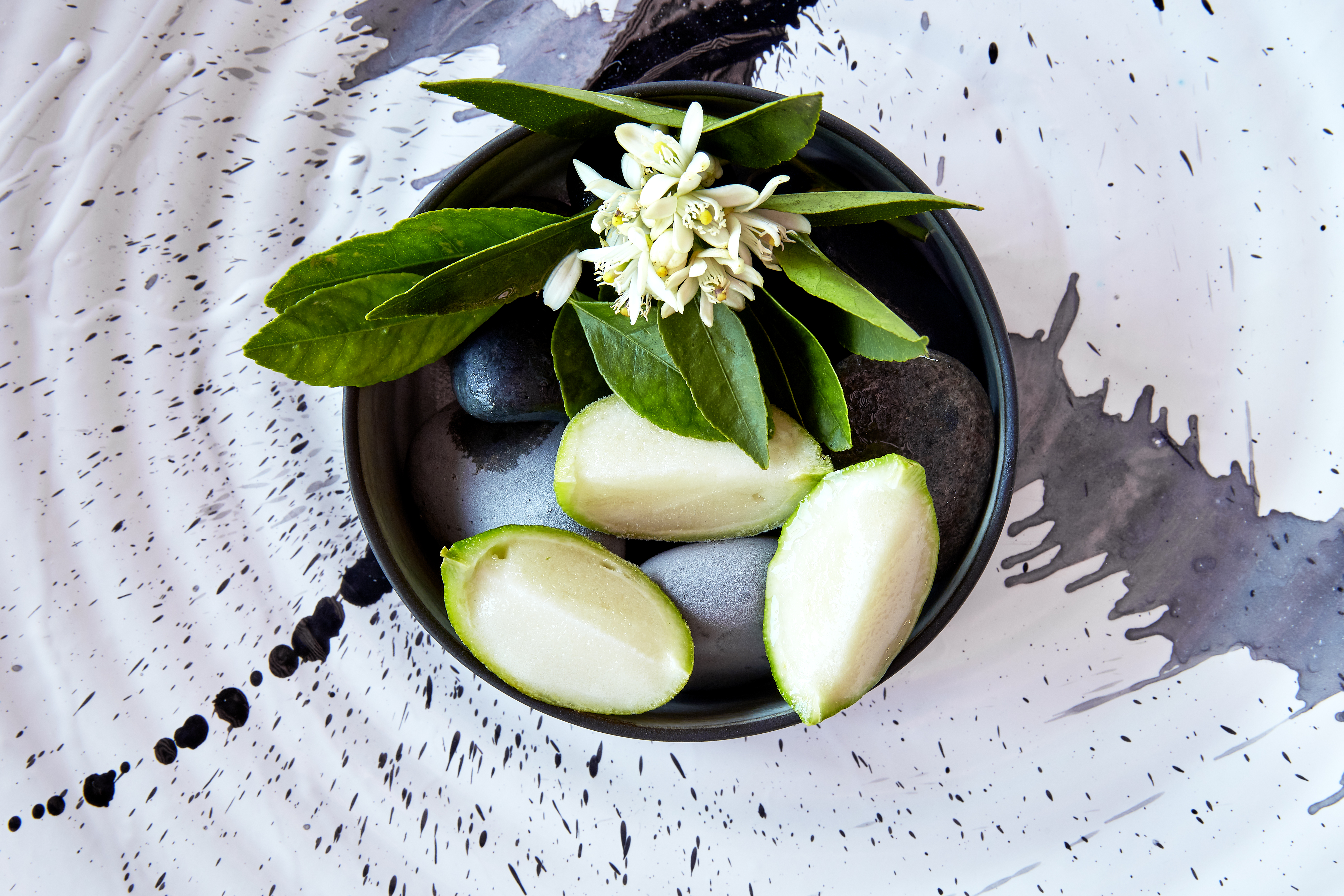 Scot Kirton’s lime & lemongrass sorbet