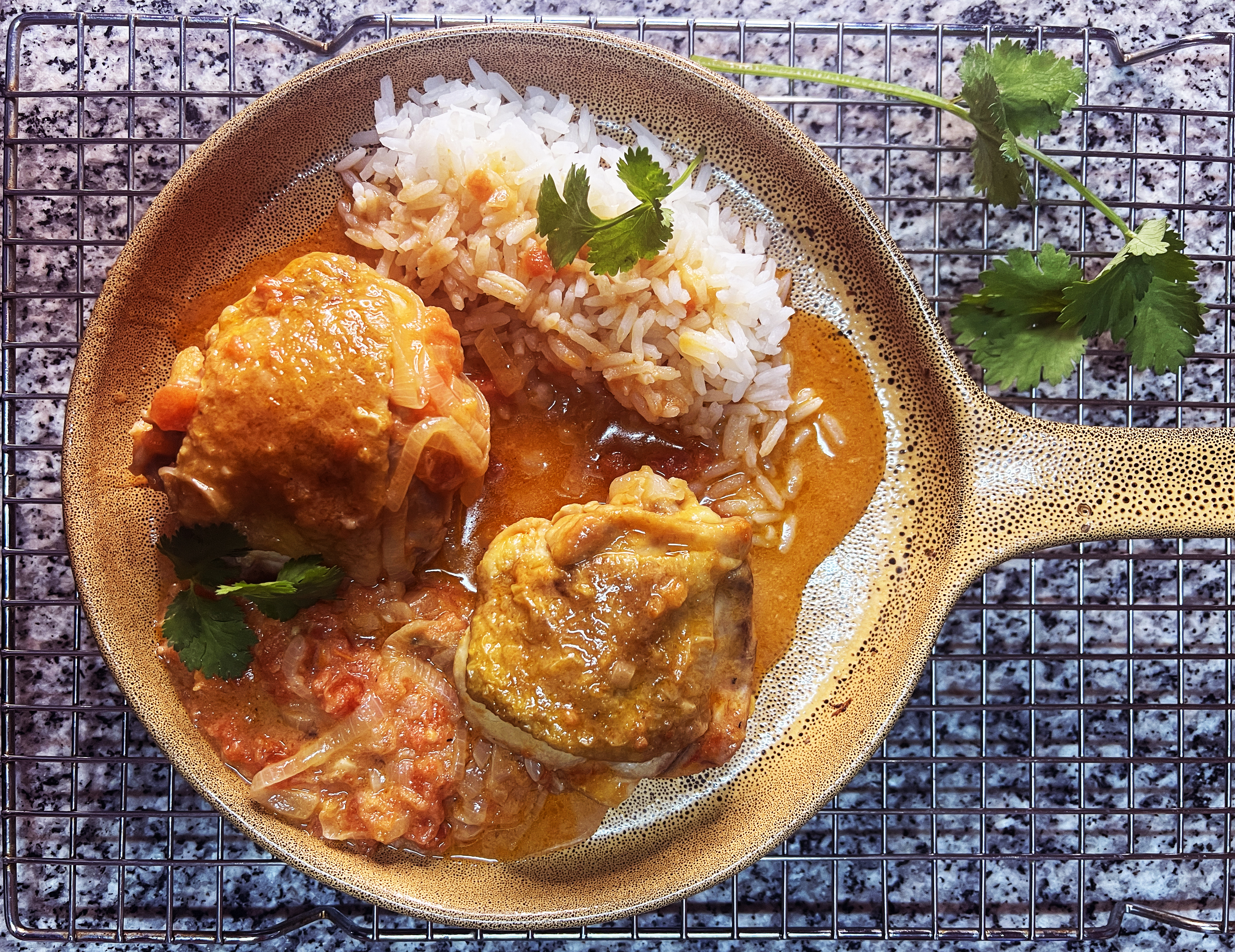Throwback Thursday: Chicken and tomato casserole in milk