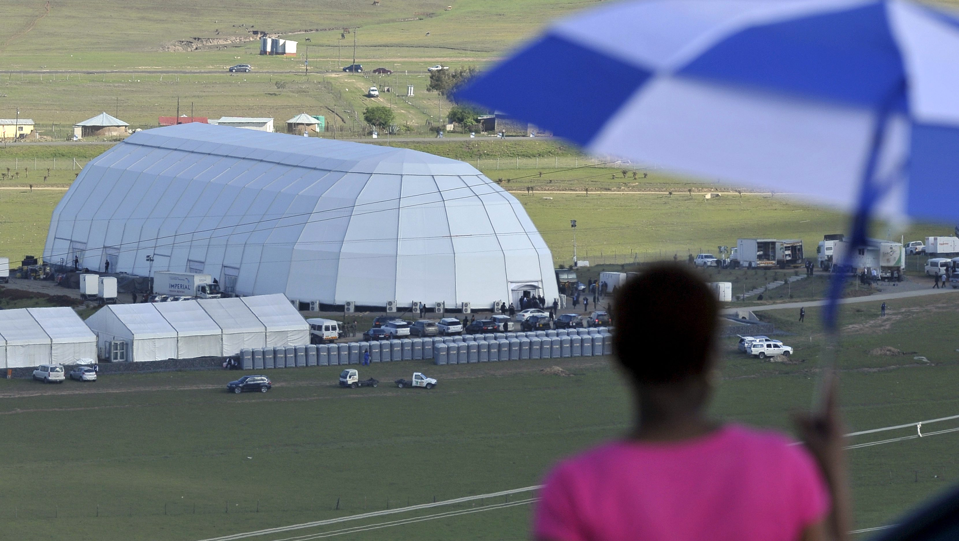 Parliament looks to Mandela's funeral dome to host National Assembly during rebuild