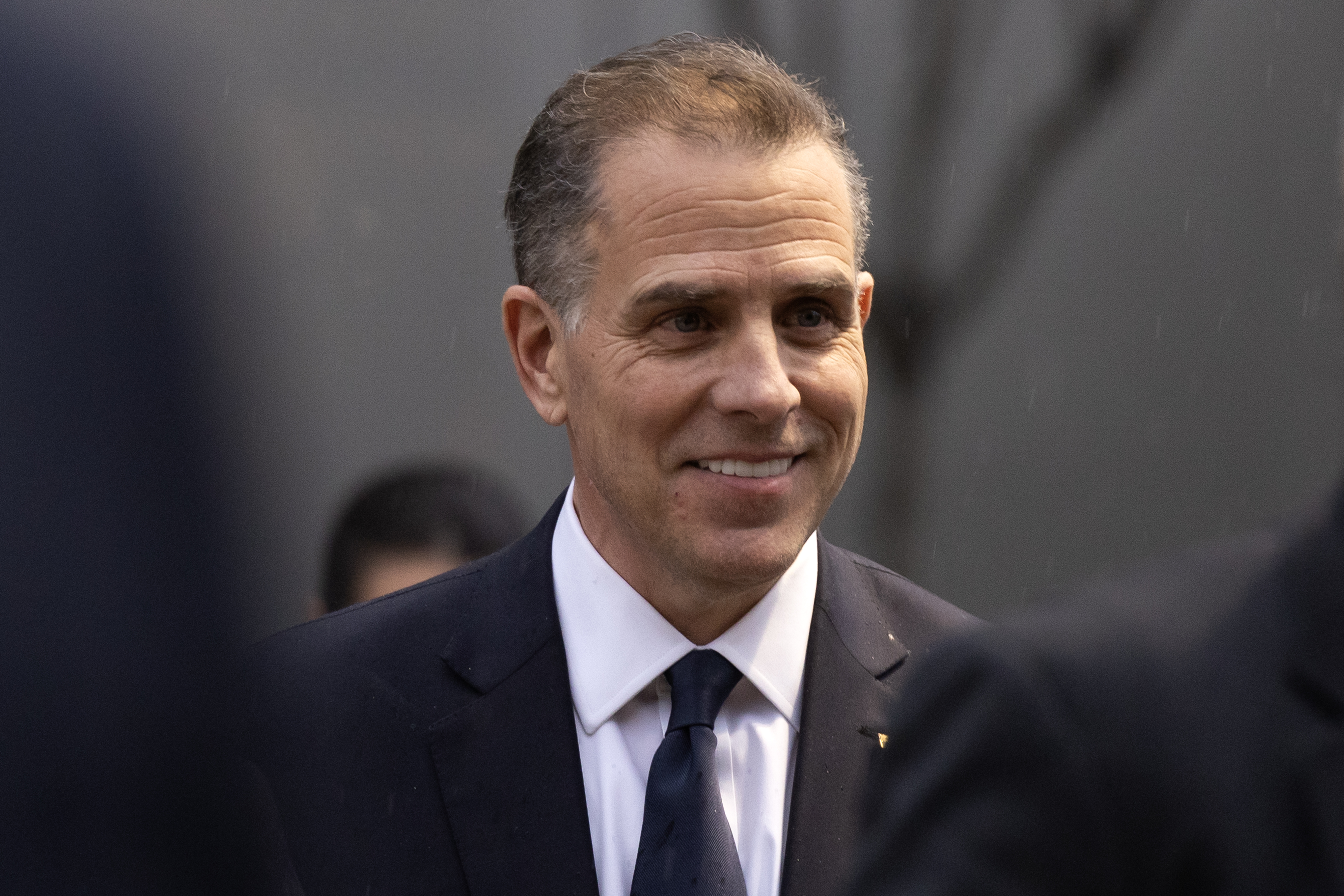 Hunter Biden sits for an interview as part of the US House impeachment inquiry