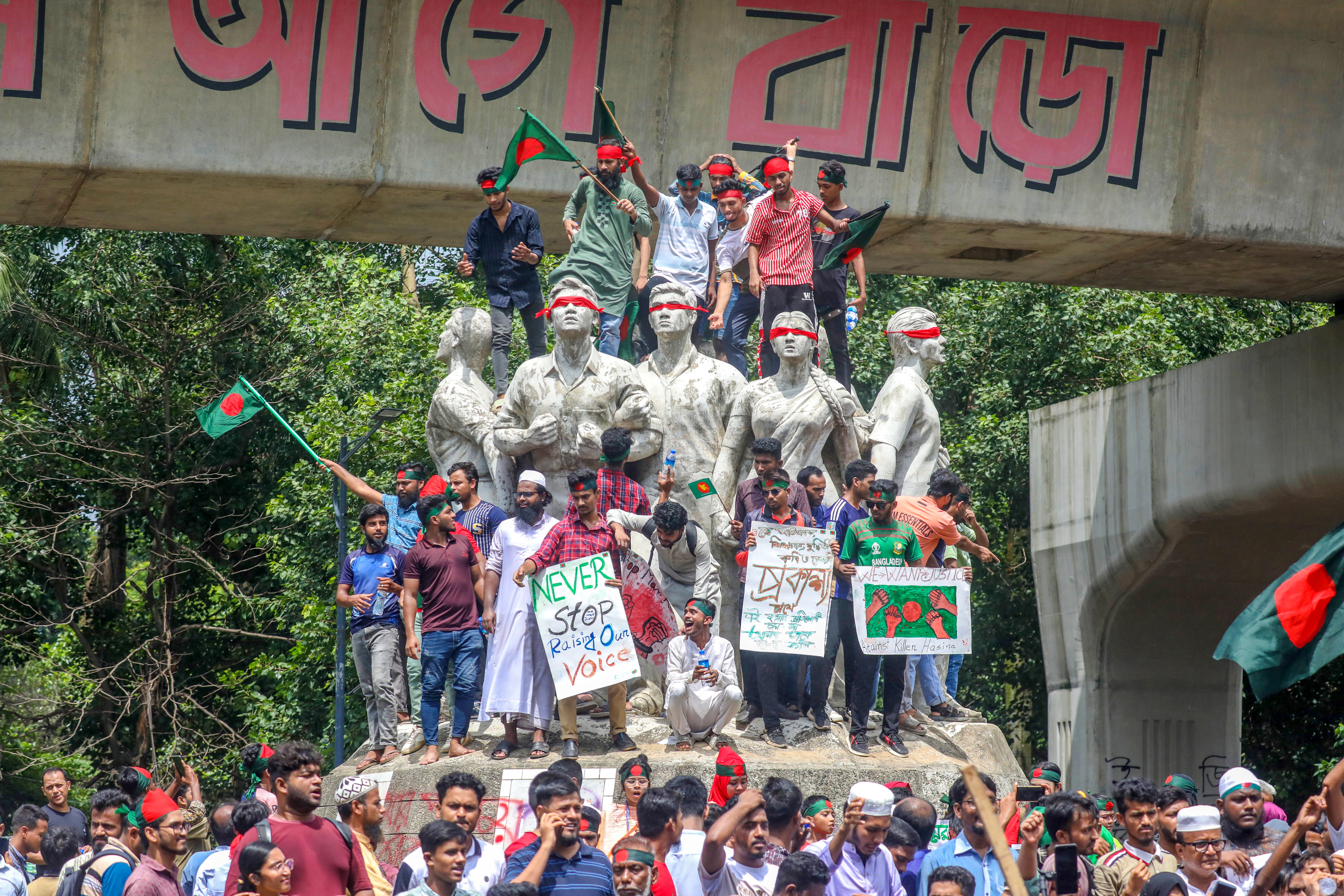 Indefinite nationwide curfew declared in Bangladesh as protests mount