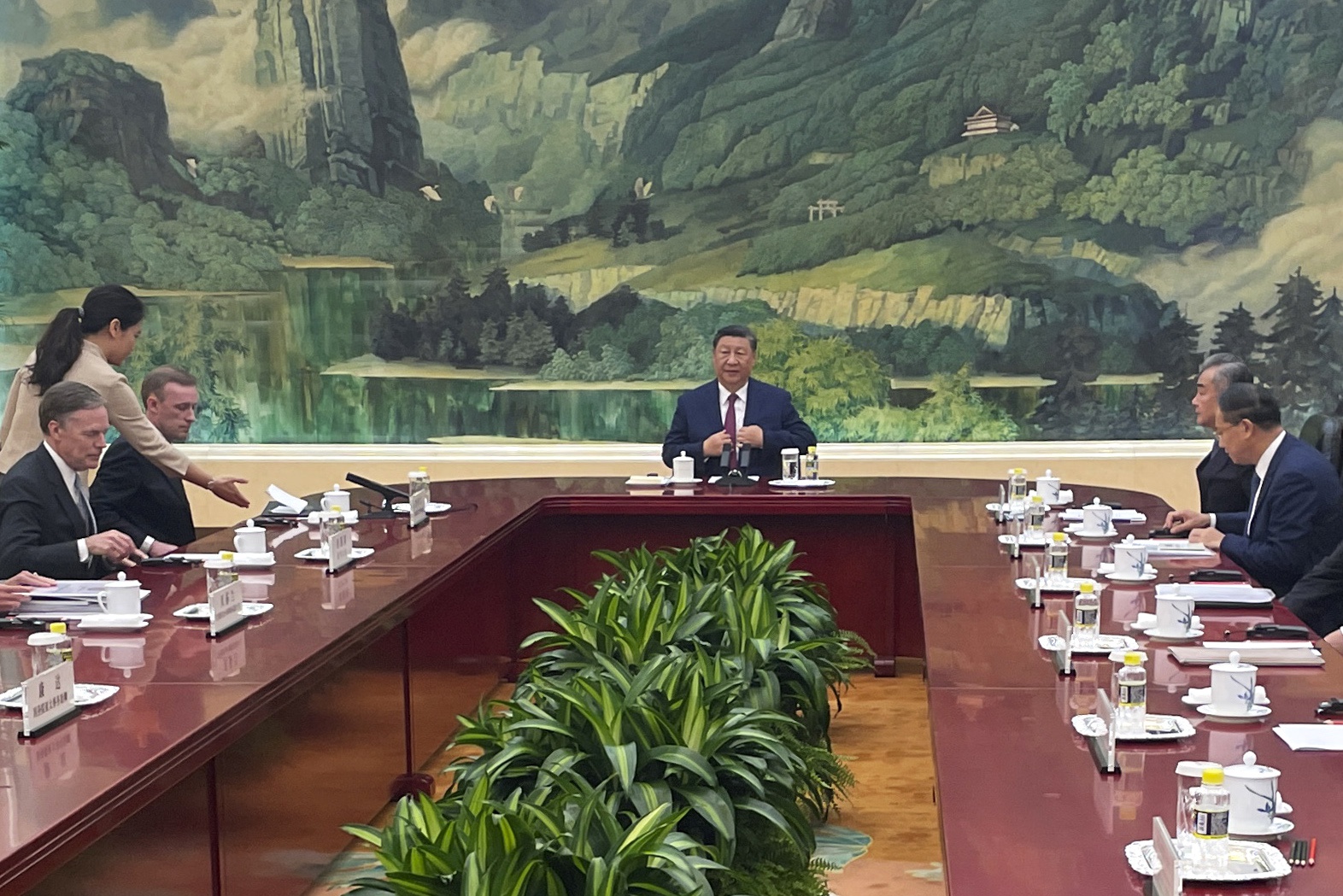 White House National Security Adviser Jake Sullivan visits China