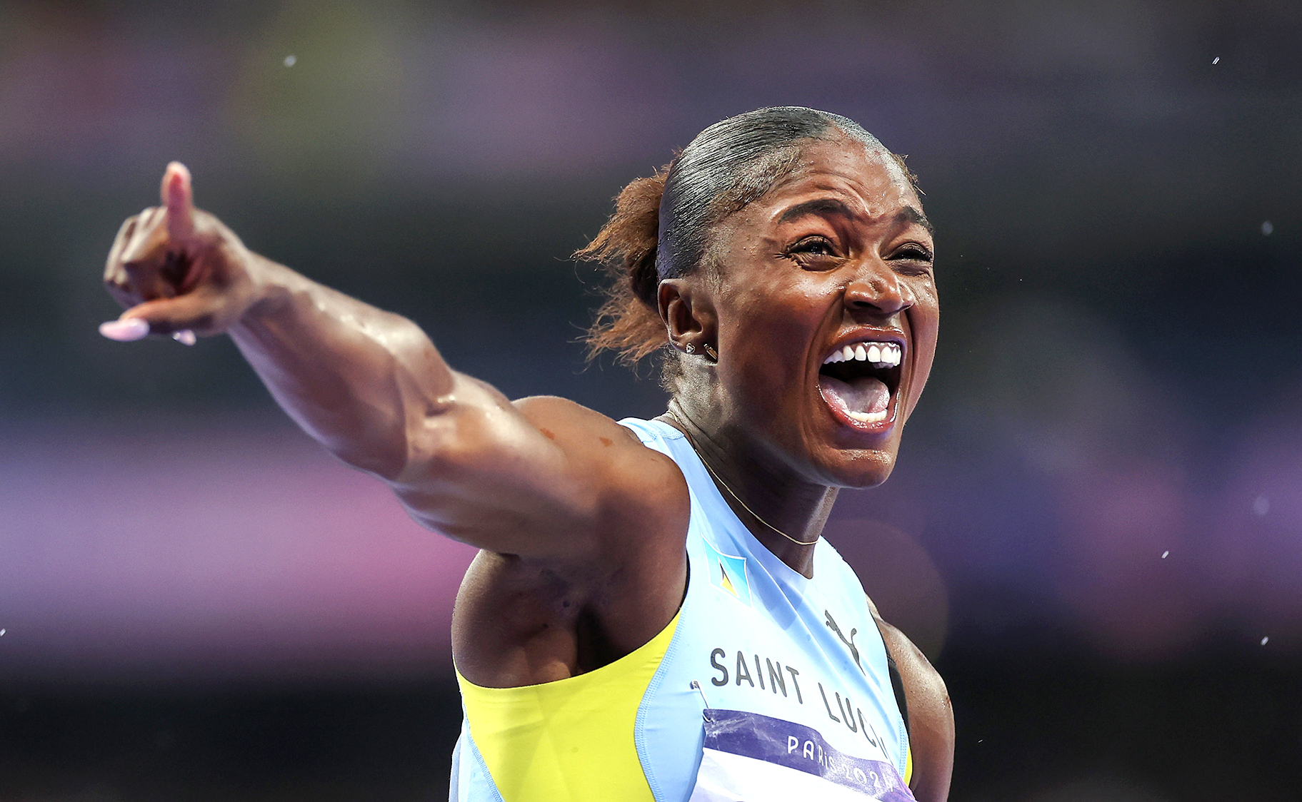 Caribbean dream — how golden girl Julien Alfred made history for island nation of Saint Lucia