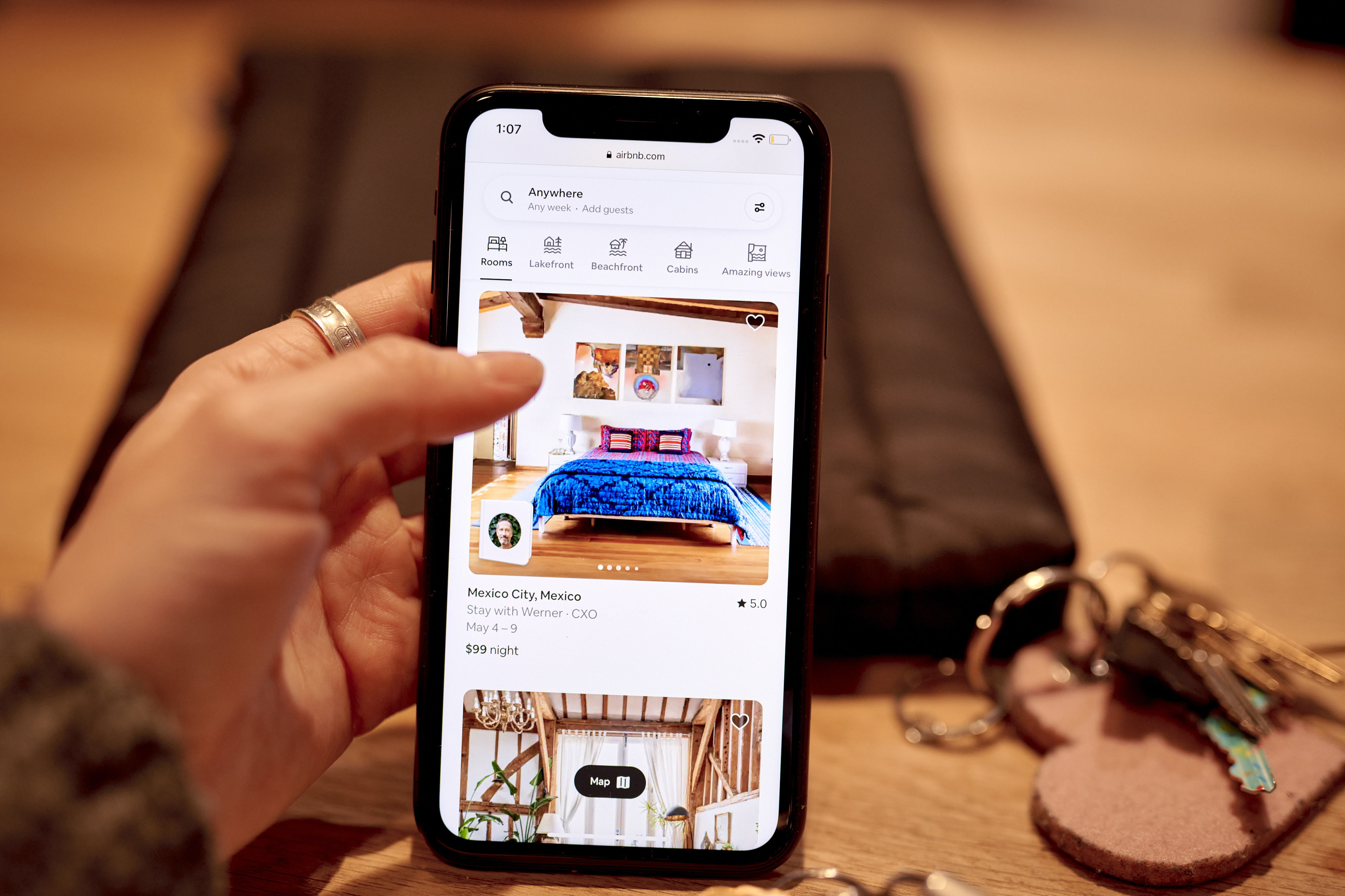 Airbnb Website Ahead Of Earnings Figures