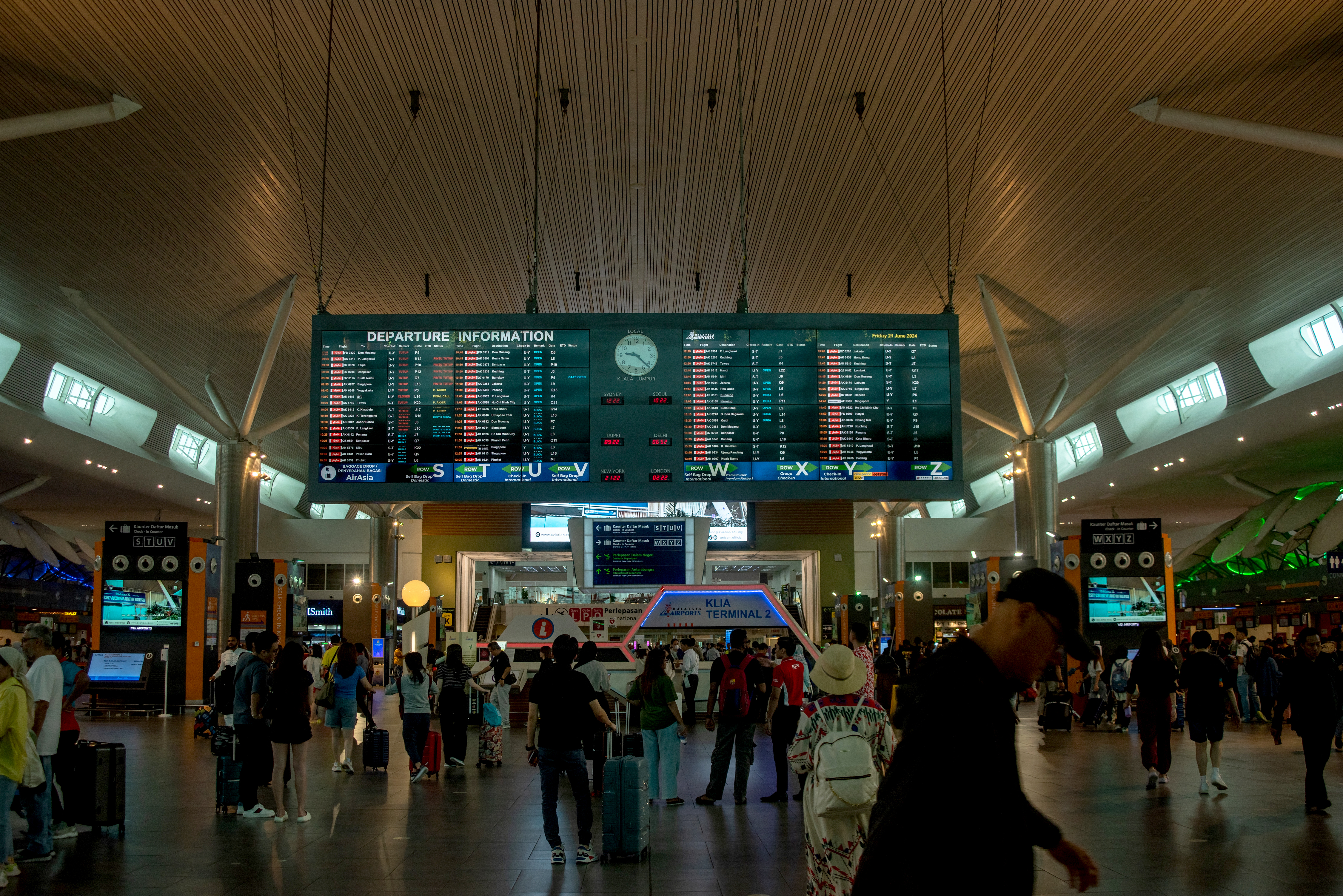 AirAsia Operations at Malaysia's Kuala Lumpur International Airport