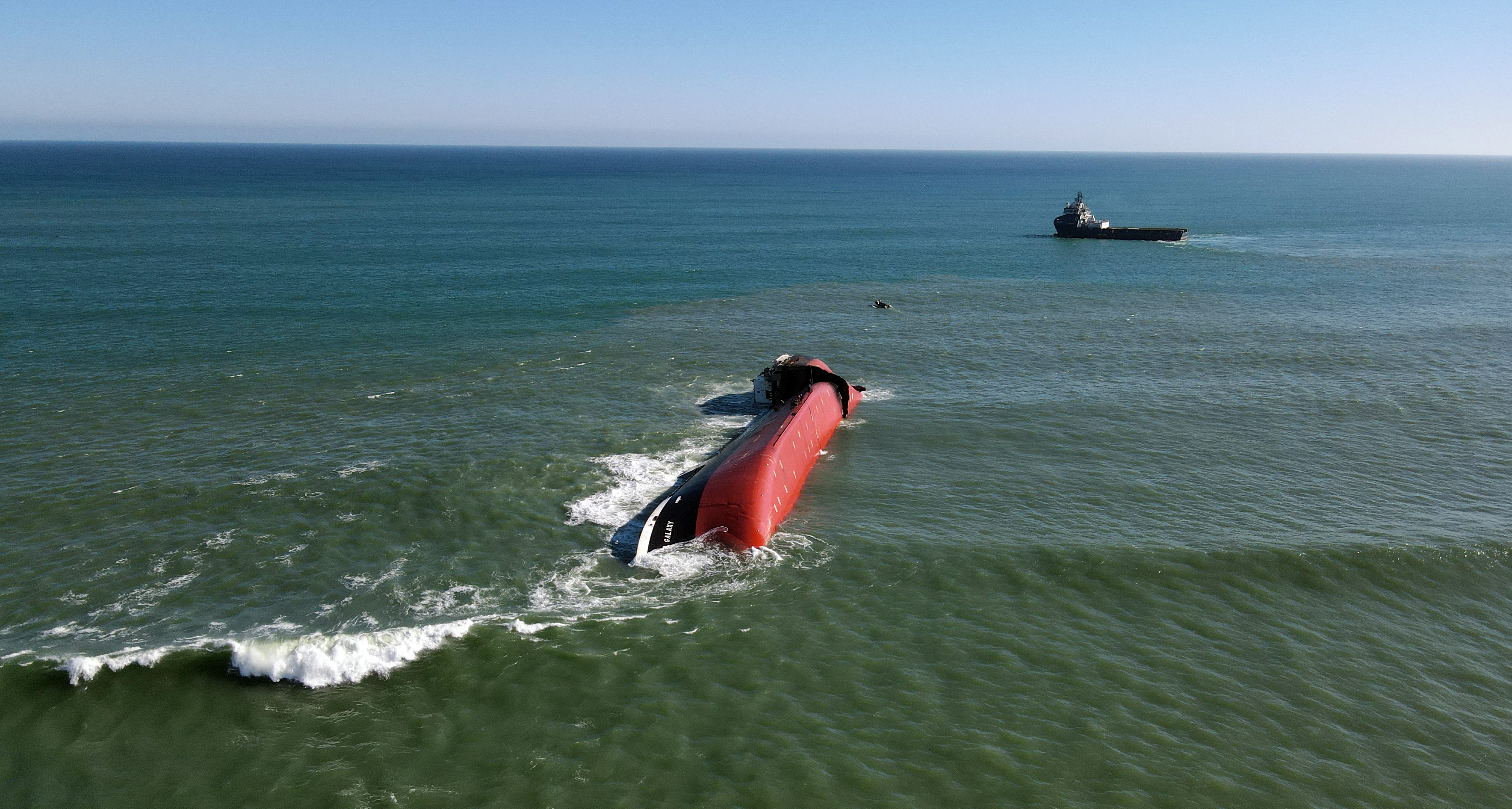 West Coast oil spill — inside the emergency response effort and salvage operation