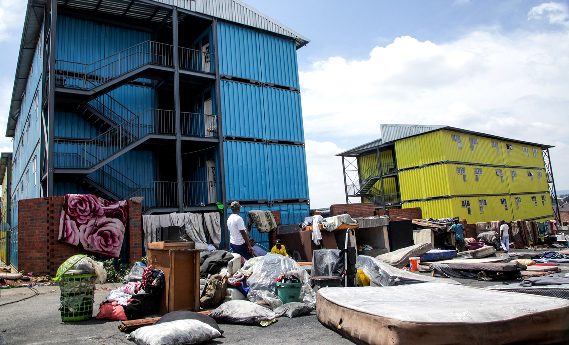 Four years and R97m later, housing meant to de-densify Alexandra is still not in use