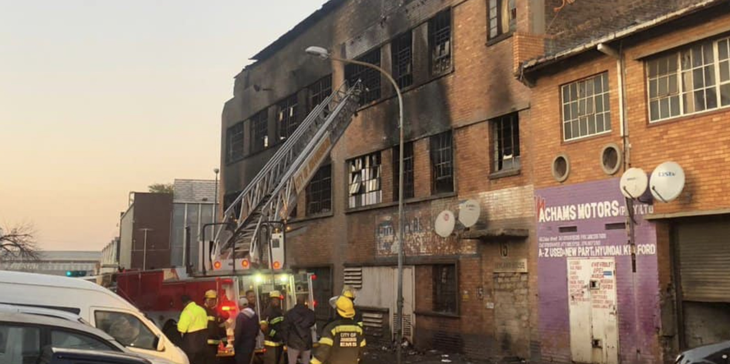 Another fire at ‘hijacked’ Joburg CBD building leaves four dead in tragic echo of Usindiso disaster
