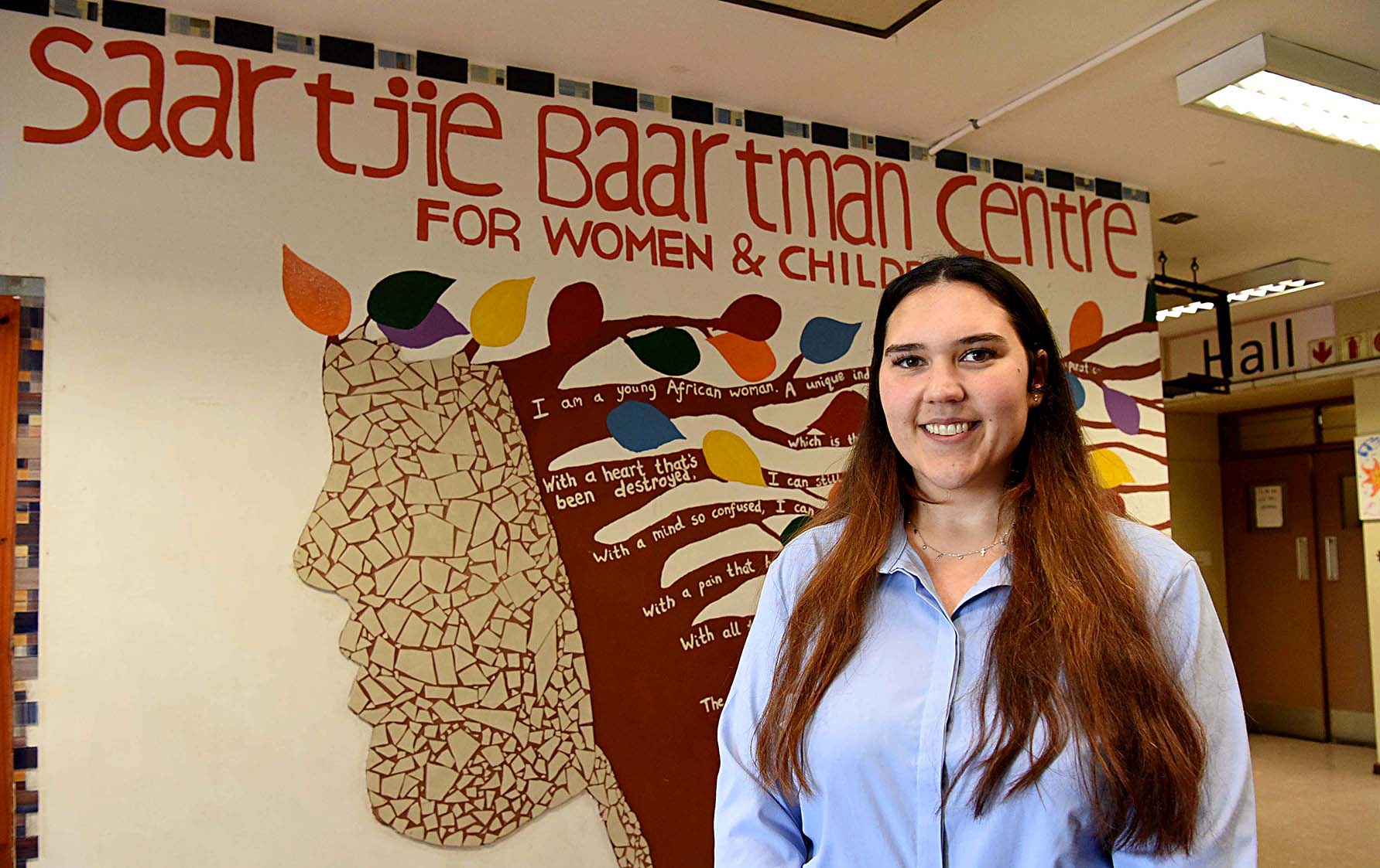 At this Cape Flats centre for abused women and children, Sister Leonie Weyers elicits smiles when spirits are hurt