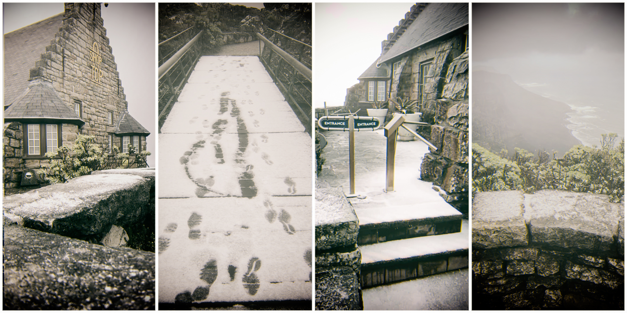 Battered, icy Western Cape weathers chaos triggered by wild winds, rain and snow