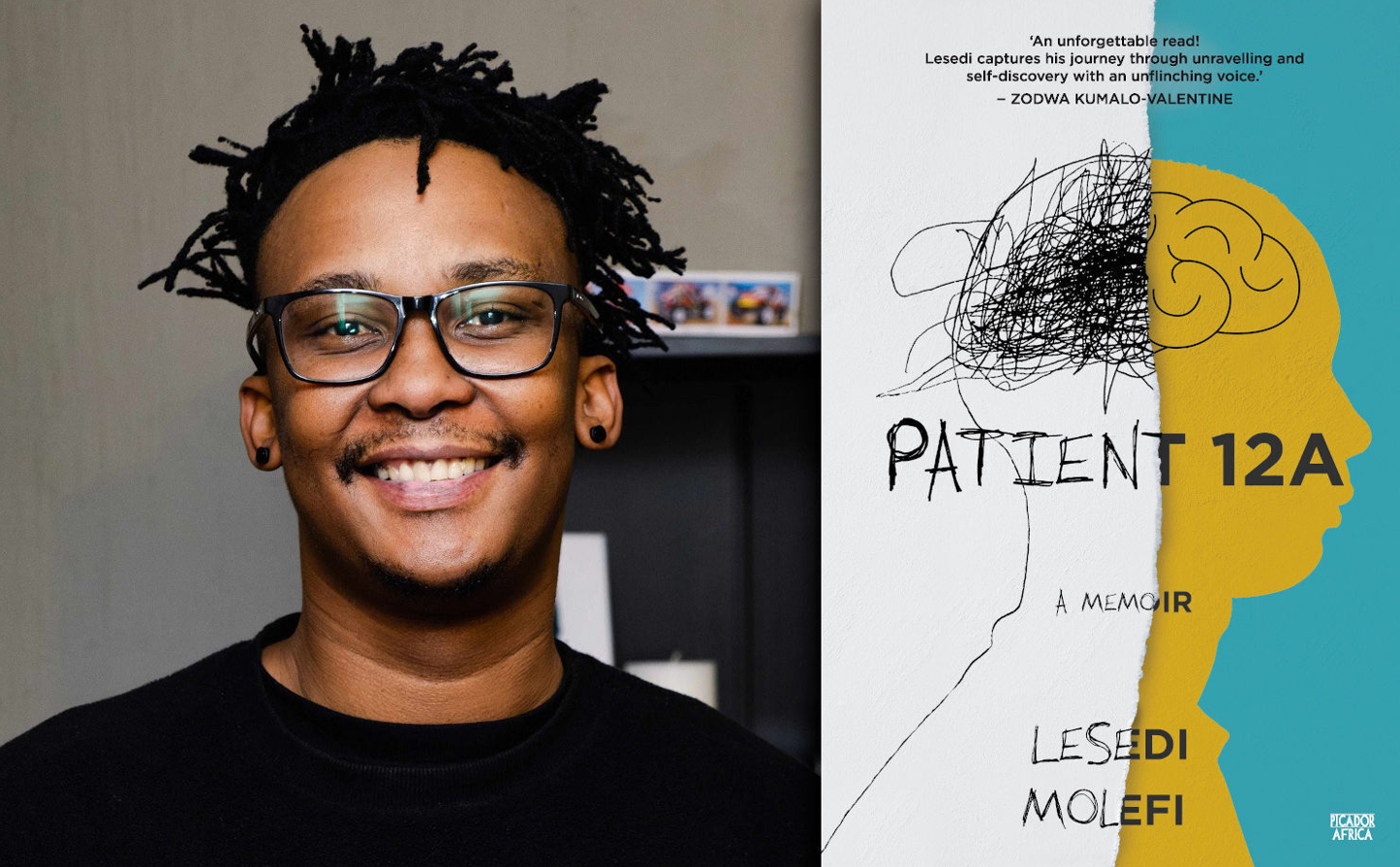 ‘Brave, poetic, brutal’ — Lesedi Molefi reflects on his time in a psychiatric clinic in Patient 12A