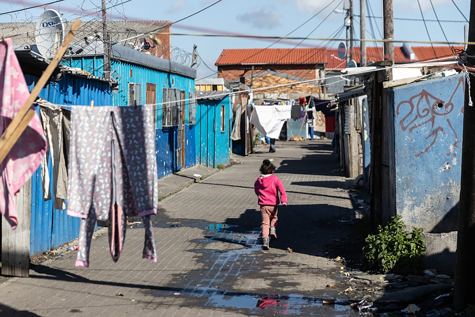 Life still a struggle for residents of Cape Town’s hidden informal settlement with a difference