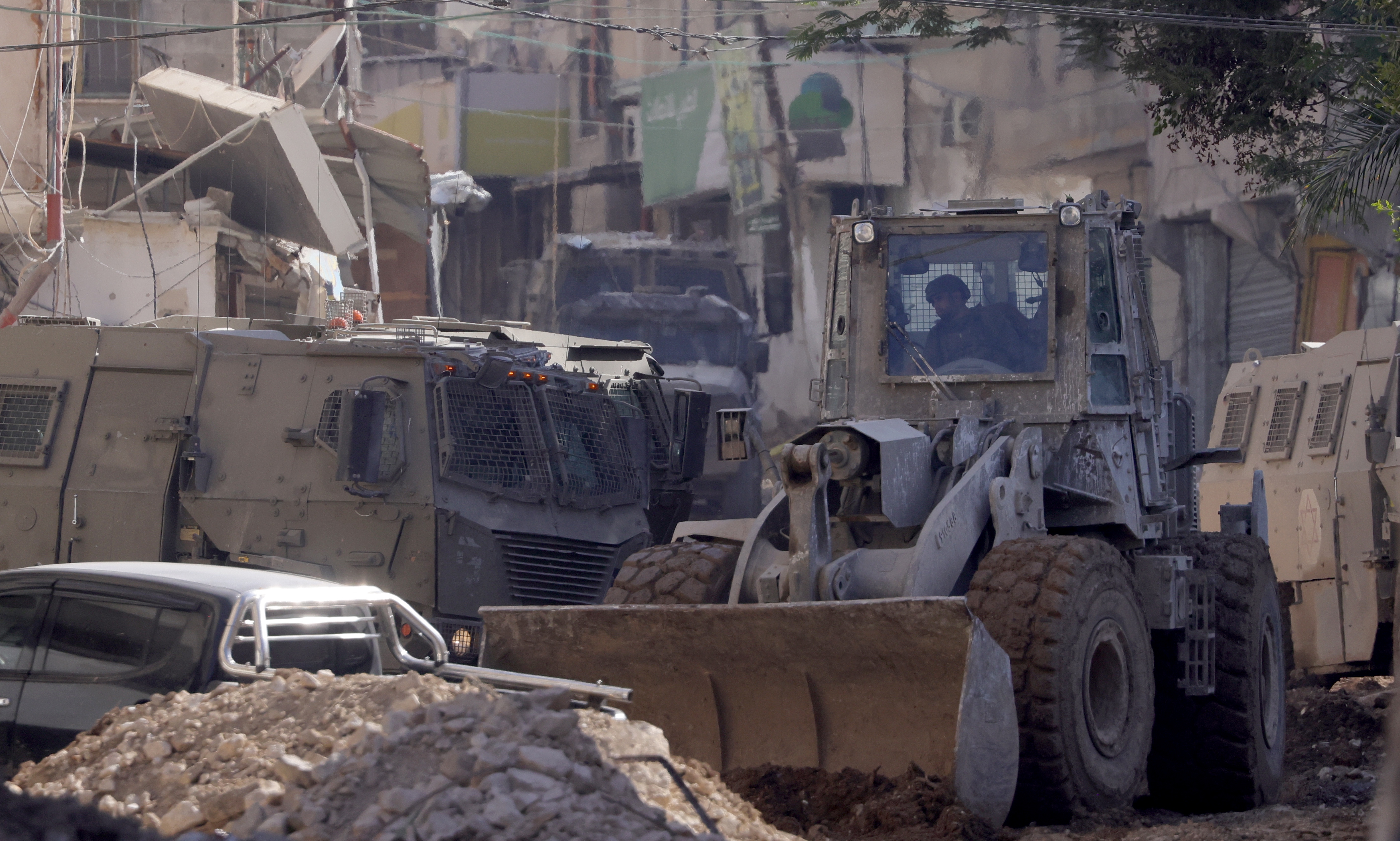 Israeli army operation in West Bank city of Tulkarem and its refugee camp