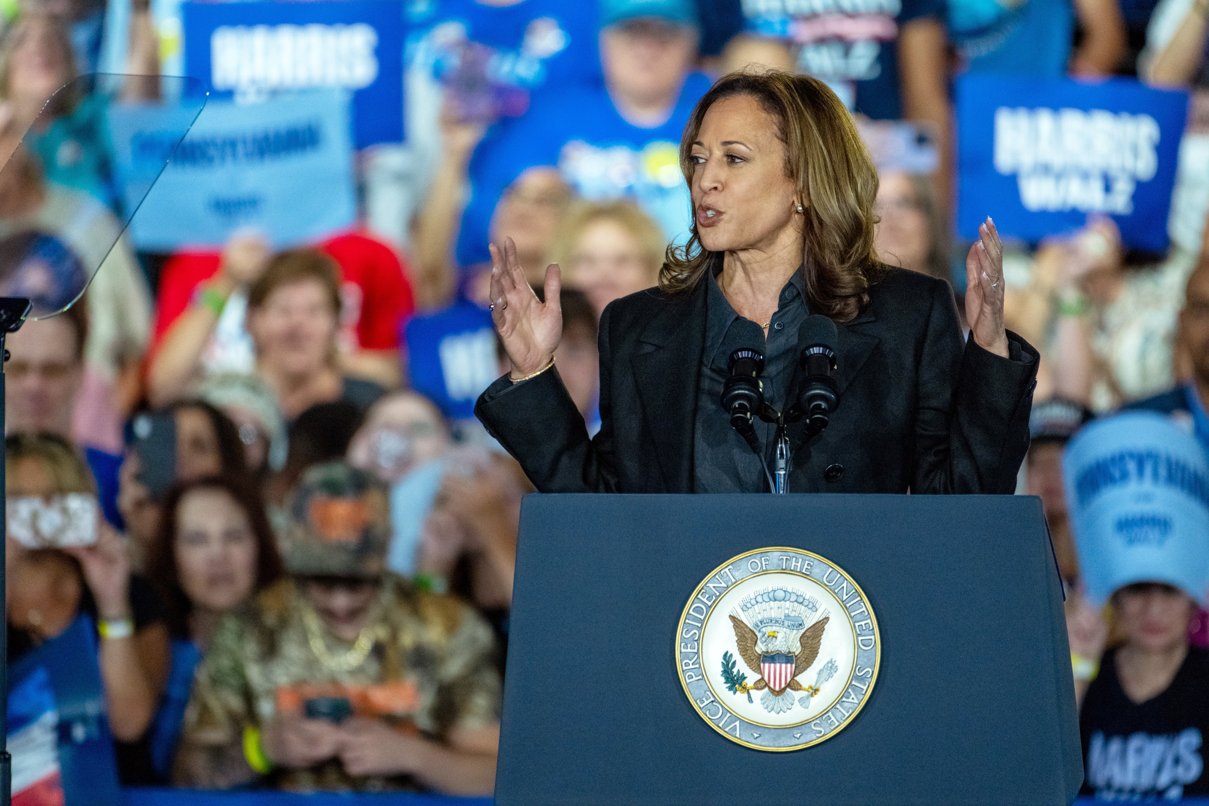 Vice President Kamala Harris Campaigns in Pennsylvania