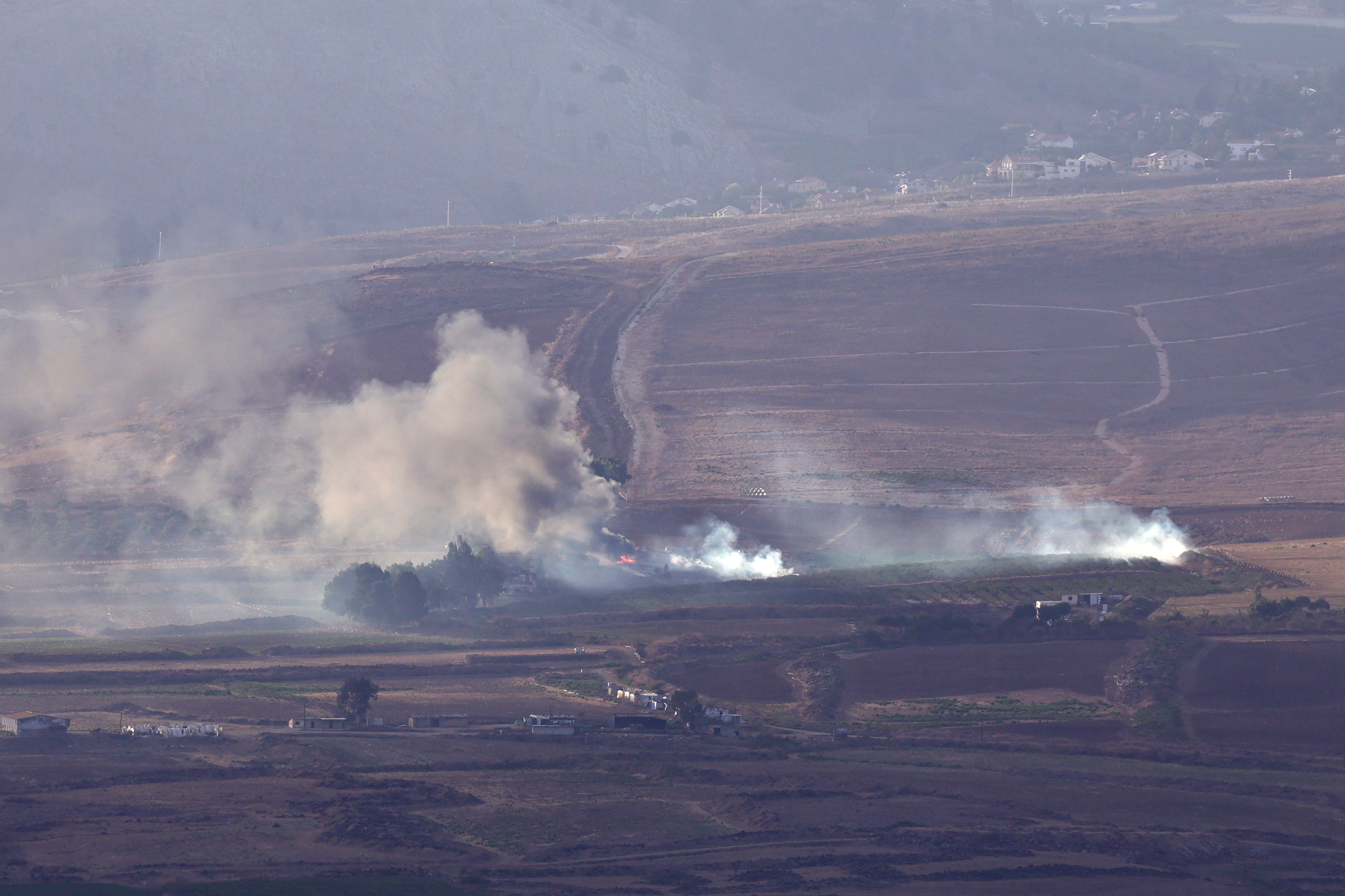 IDF shells Wazzani, southern Lebanon, after projectiles intercepted over Upper Galilee