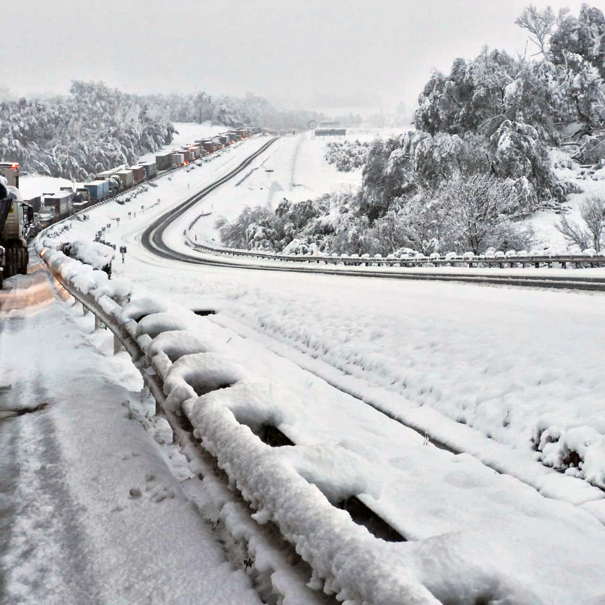 'It is a nightmare' - Motorists tell of hellish 14 hours stuck in bitter cold, but progress made clearing roads