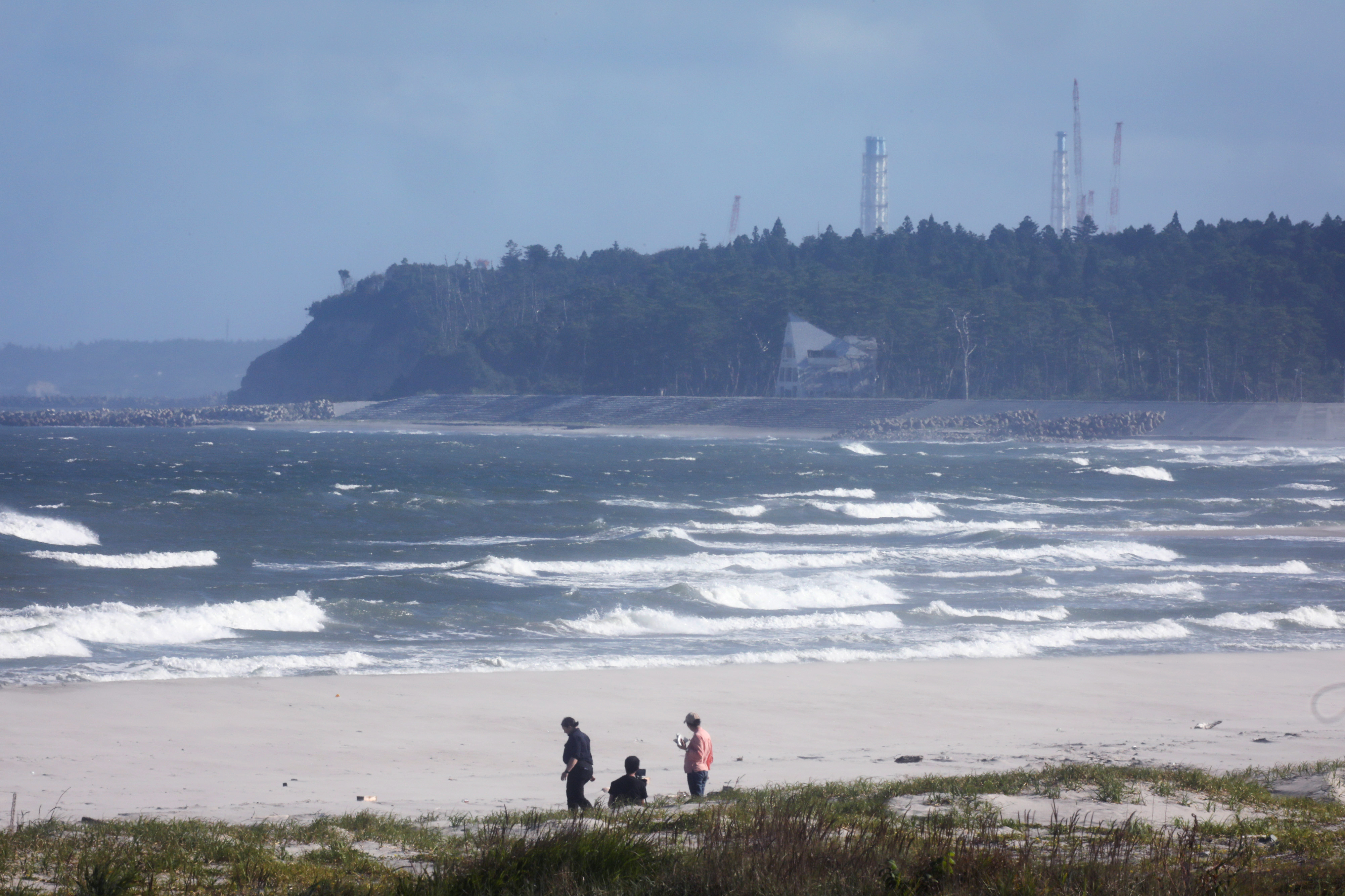 Views of Fukushima As Japan Begins Release of Treated Wastewater From Nuclear Disaster Site