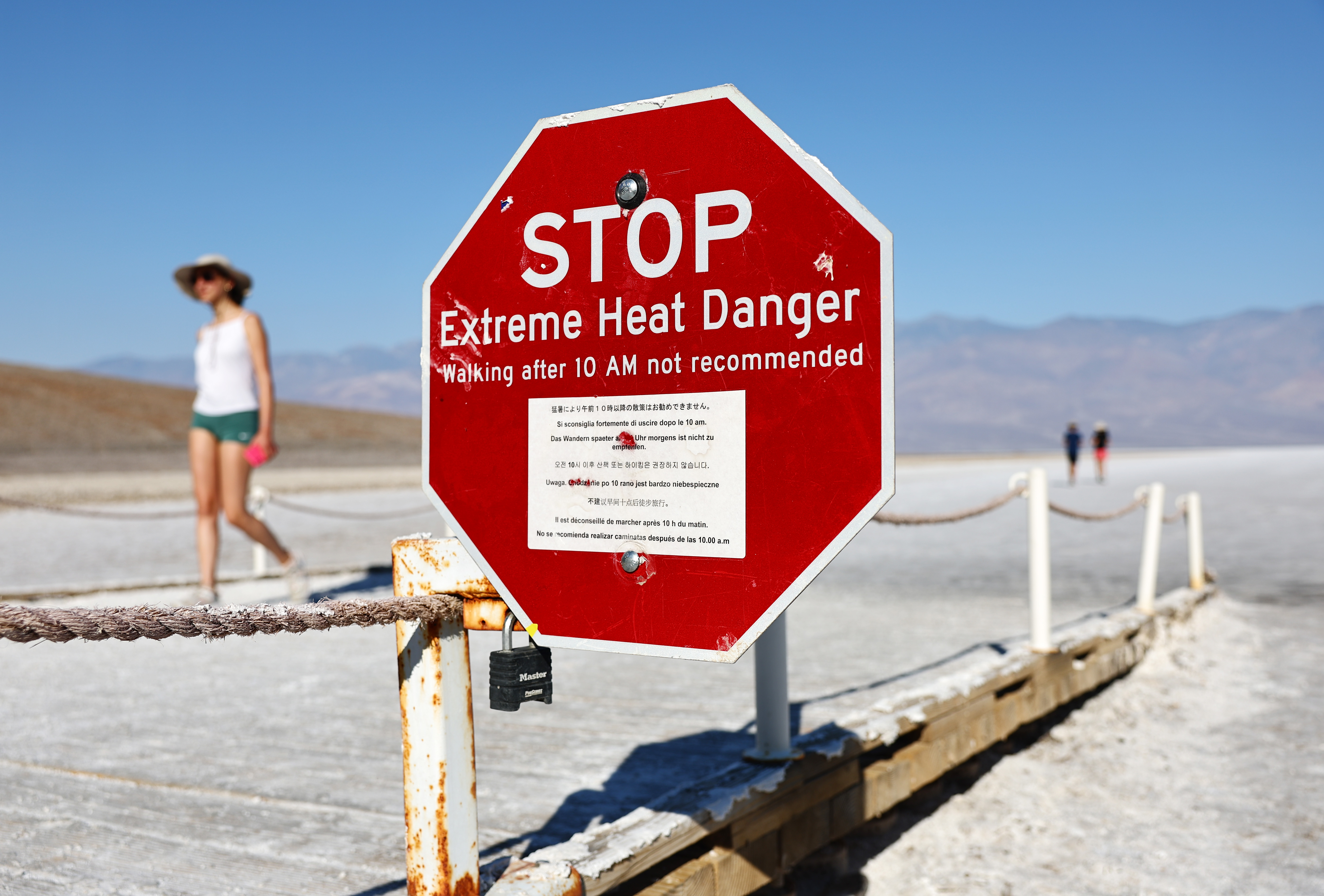 Death Valley Nears Record Highs As California Continues To Swelter Under Heat Wave