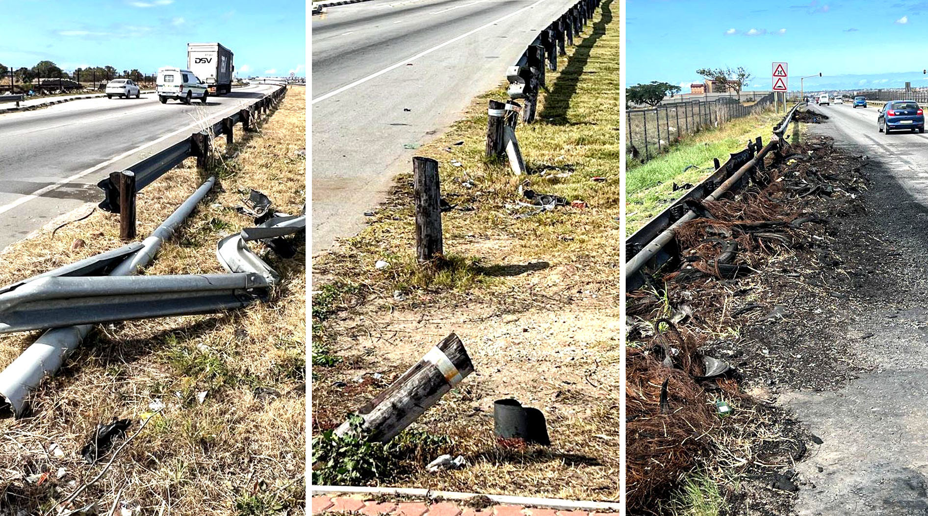 The horrific state of Nelson Mandela Bay’s R75 route  — vandalised, dark and dangerous