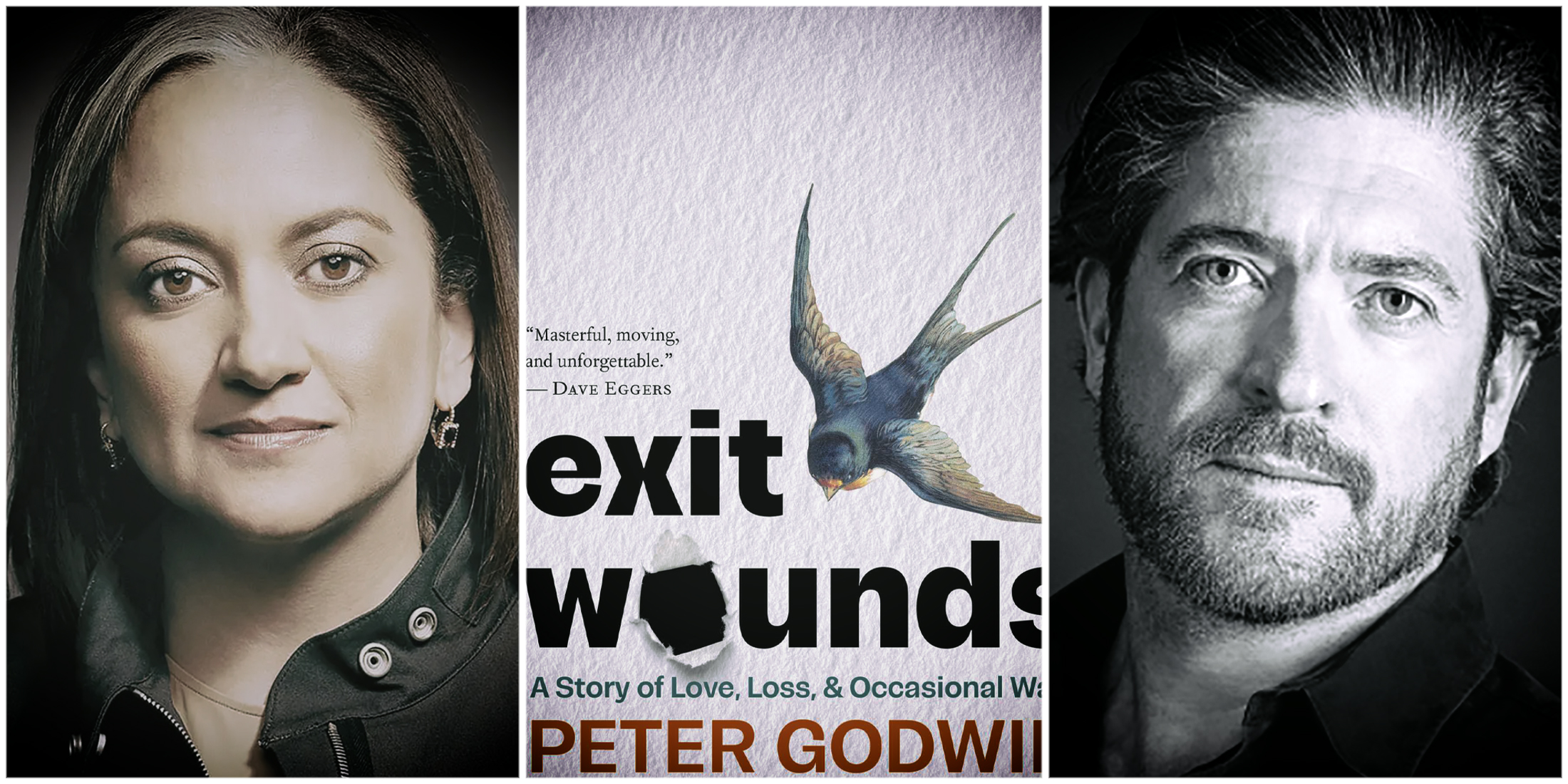 Exit Wounds — a memoir of love, loss, longing, exile and resilience
