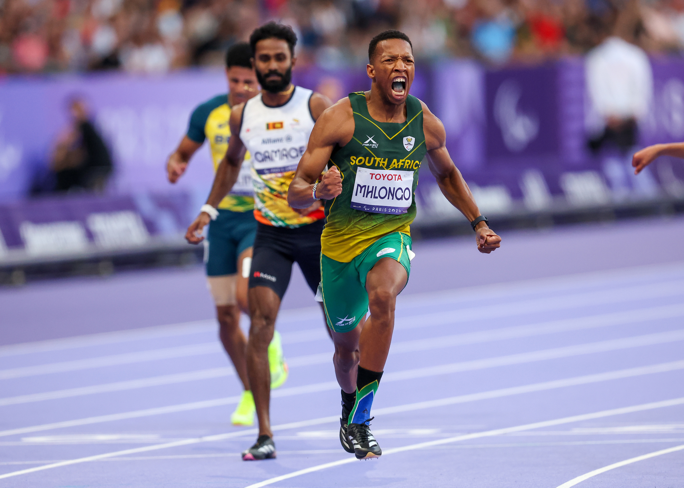 South Africa’s athletics sensation Mpumelelo Mhlongo has been cleaning up, and he's just getting started