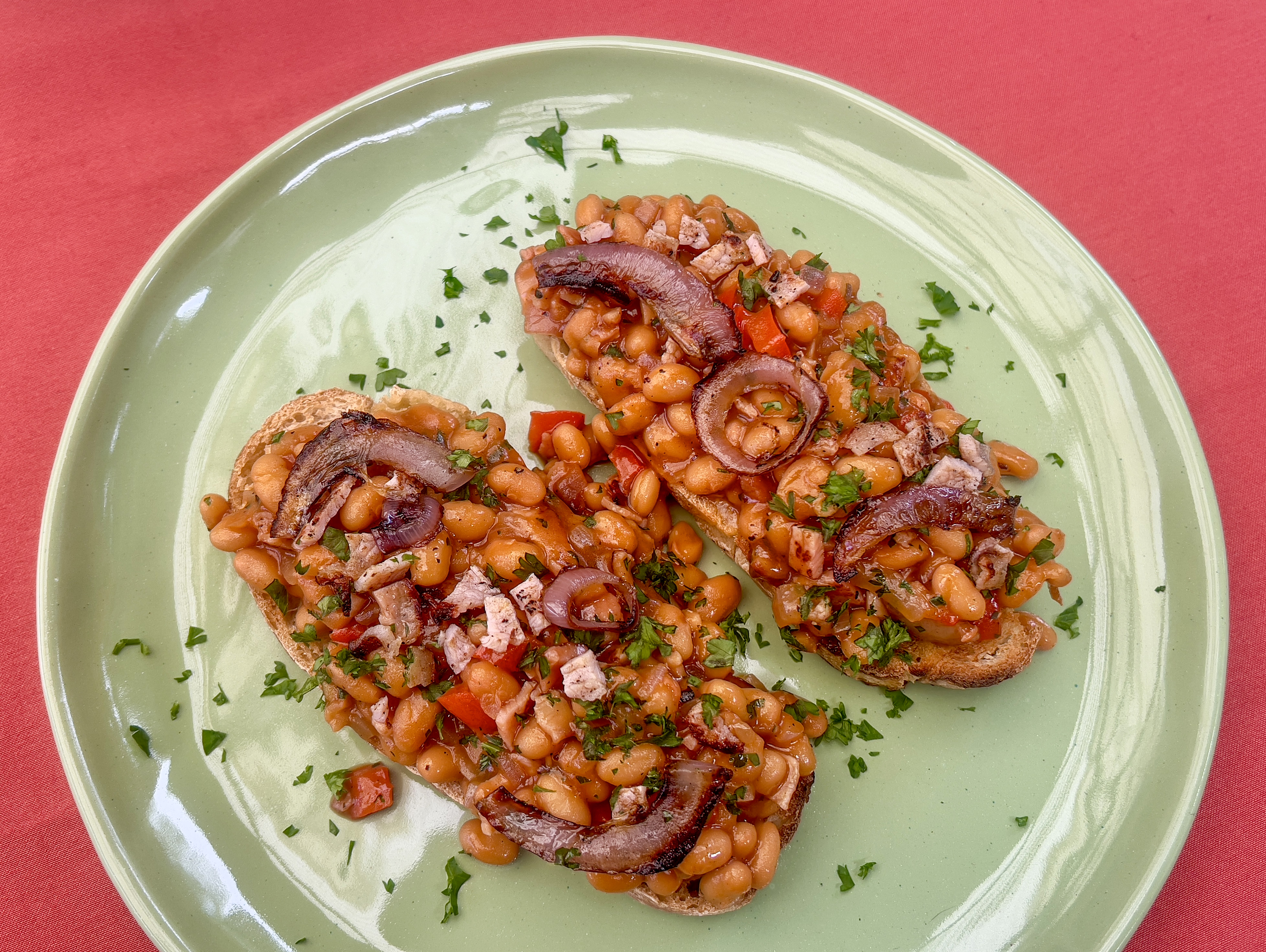 #7: Baked beans on toast, specced up