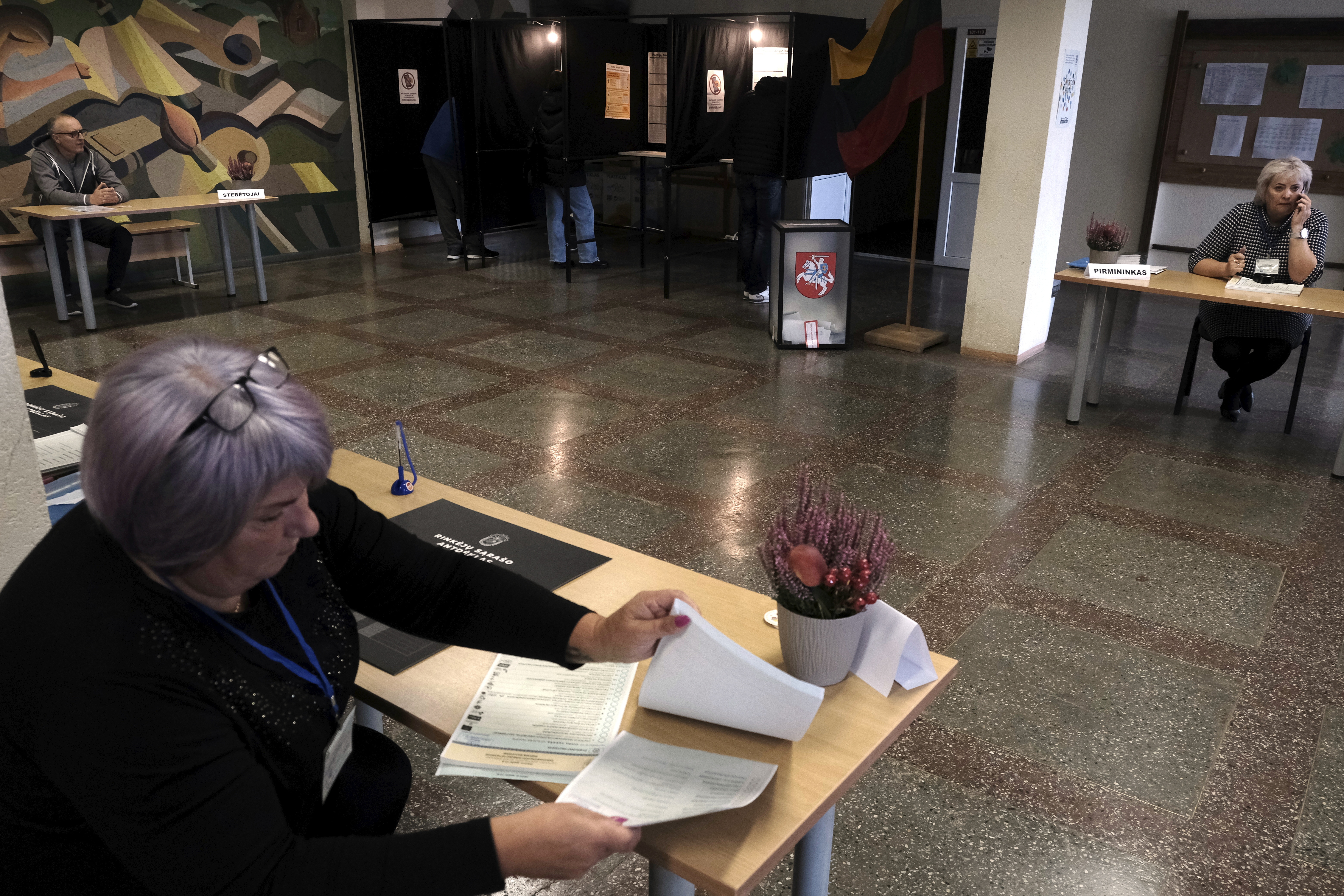 The first round of the parliamentary elections in Lithuania