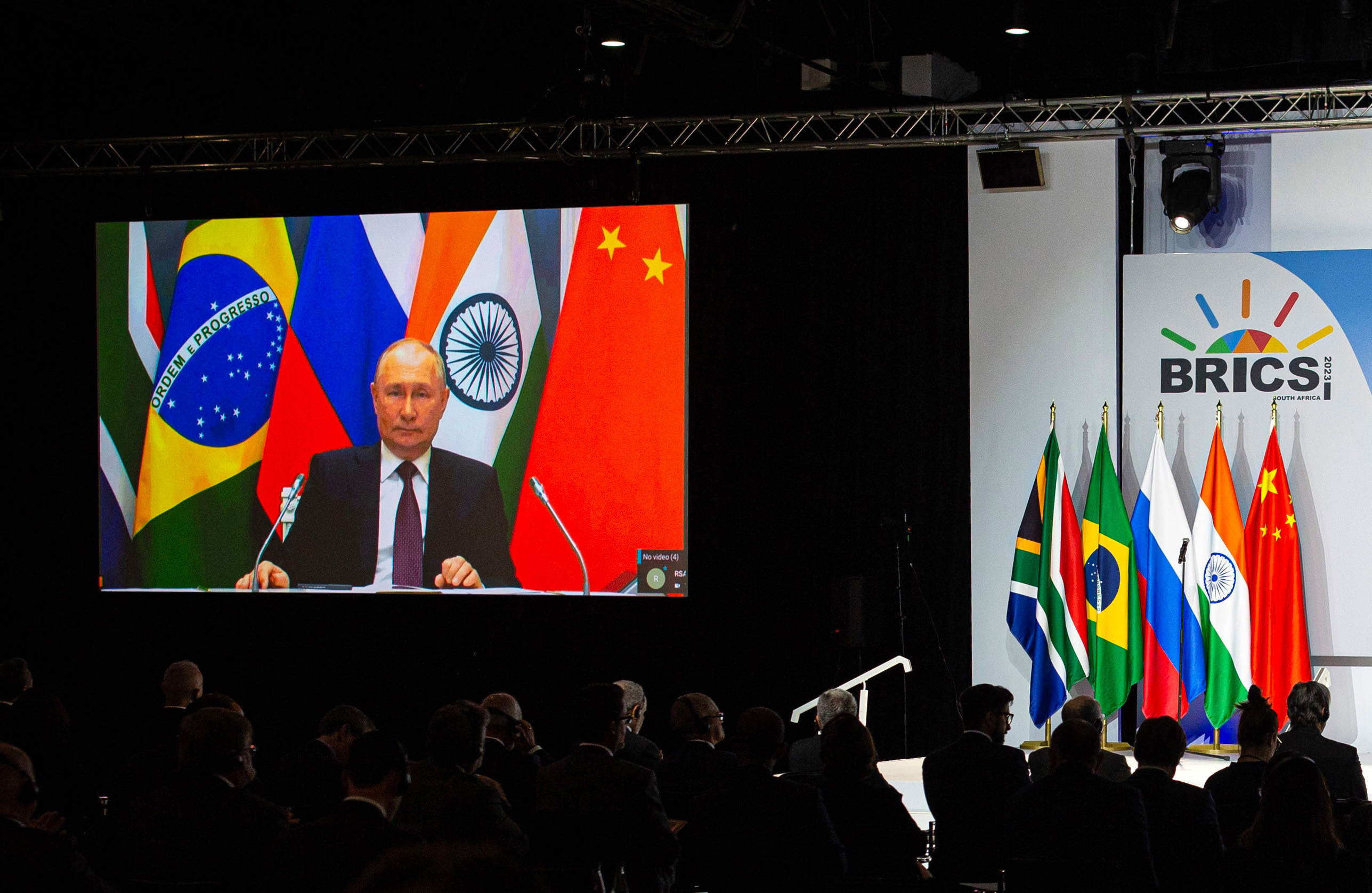 Russia hosts BRICS leaders, signalling Putin is far from isolated