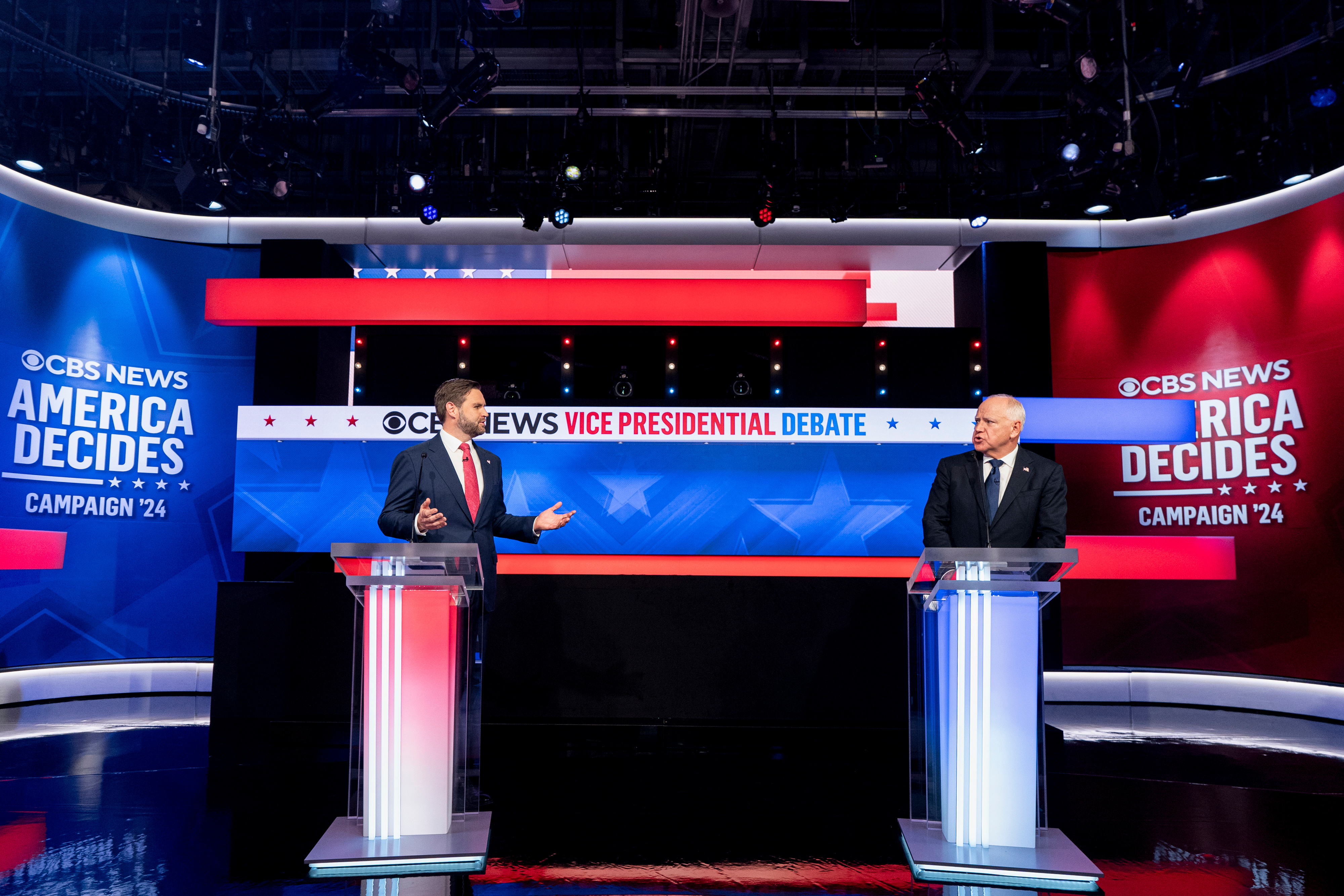 Walz, Vance joust over abortion and immigration flashpoints