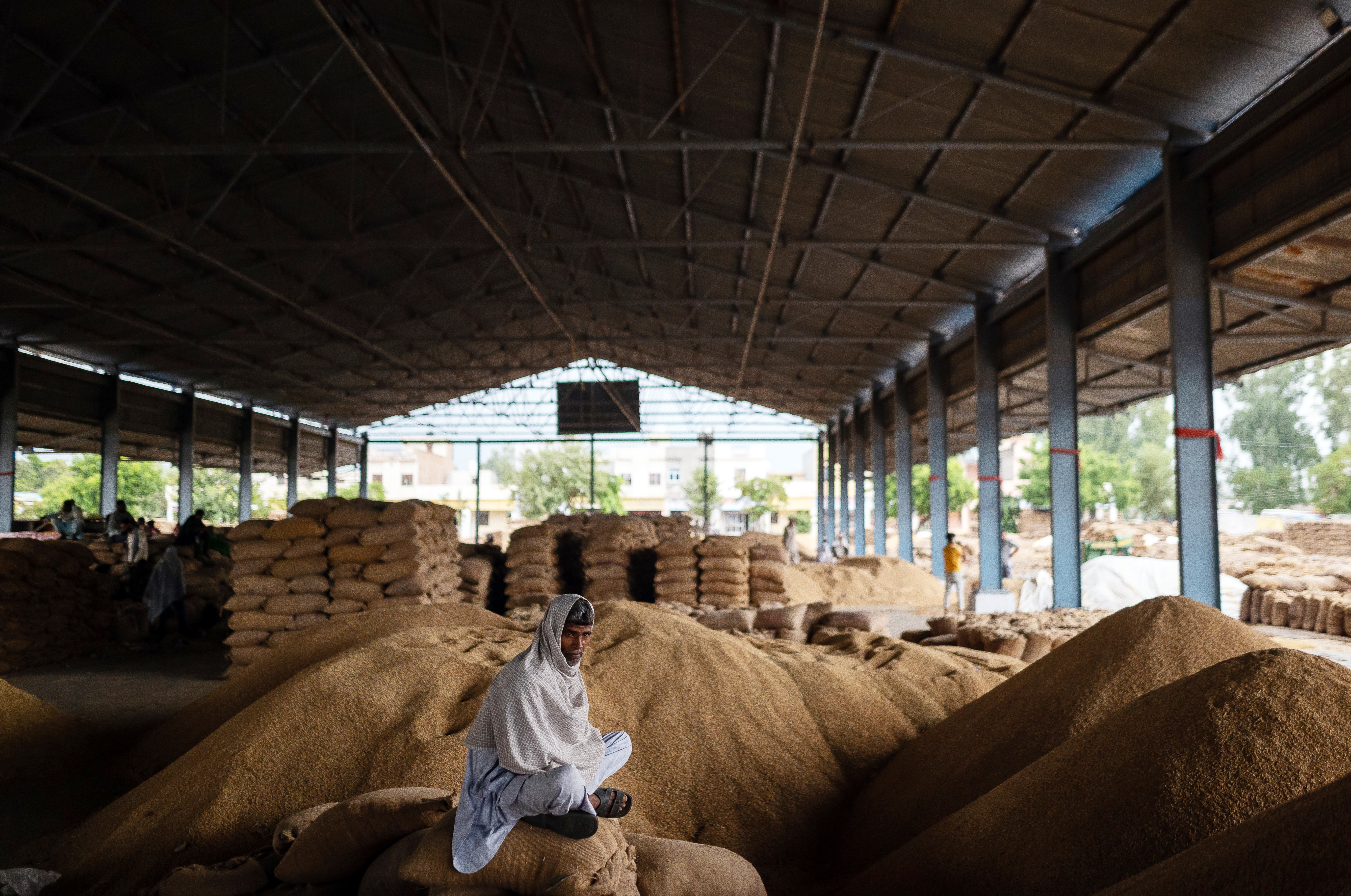 Grain Wholesale Markets As India Extends Parboiled Rice Export Curb to Control Local Prices