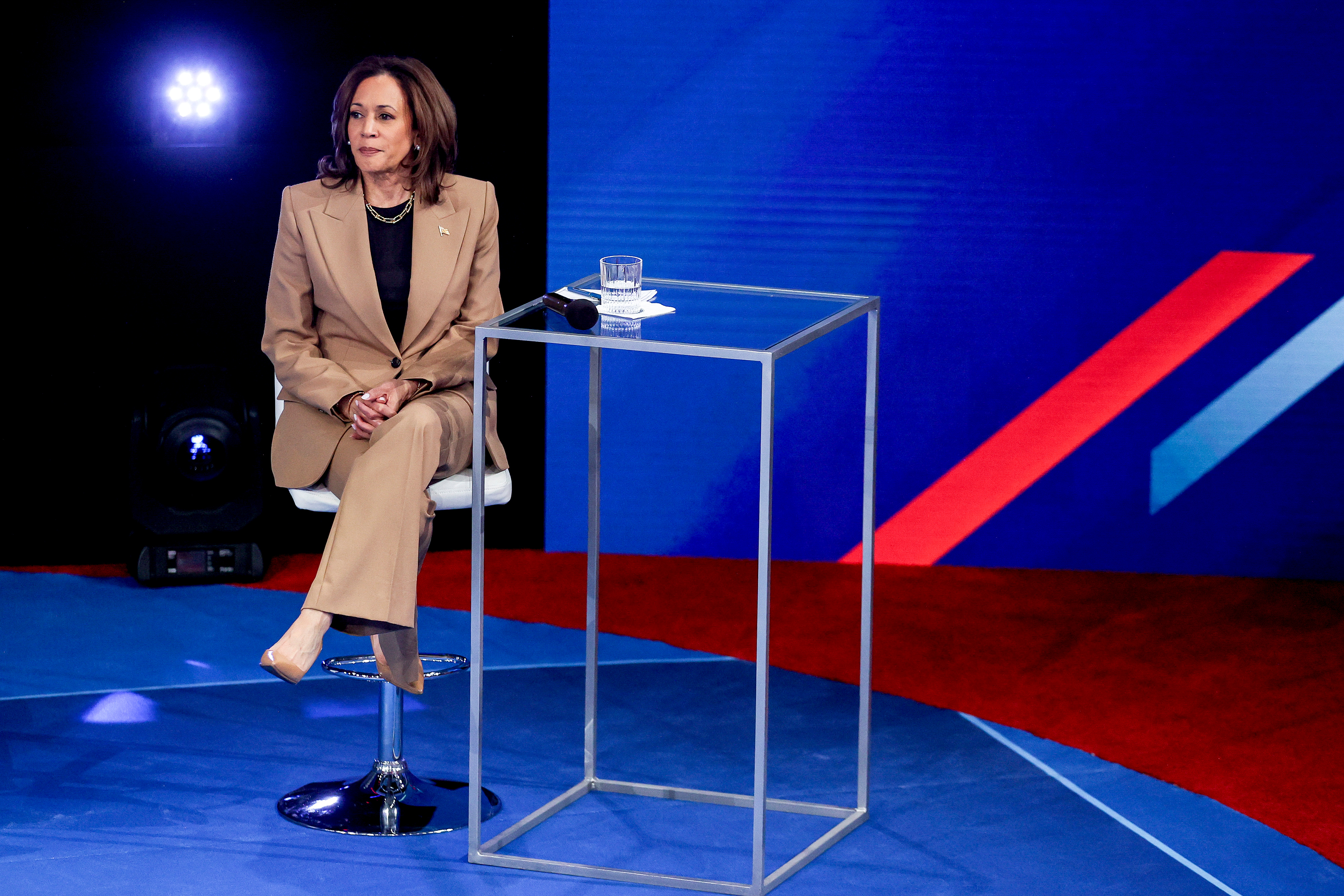 Univision Hosts Town Hall With Kamala Harris
