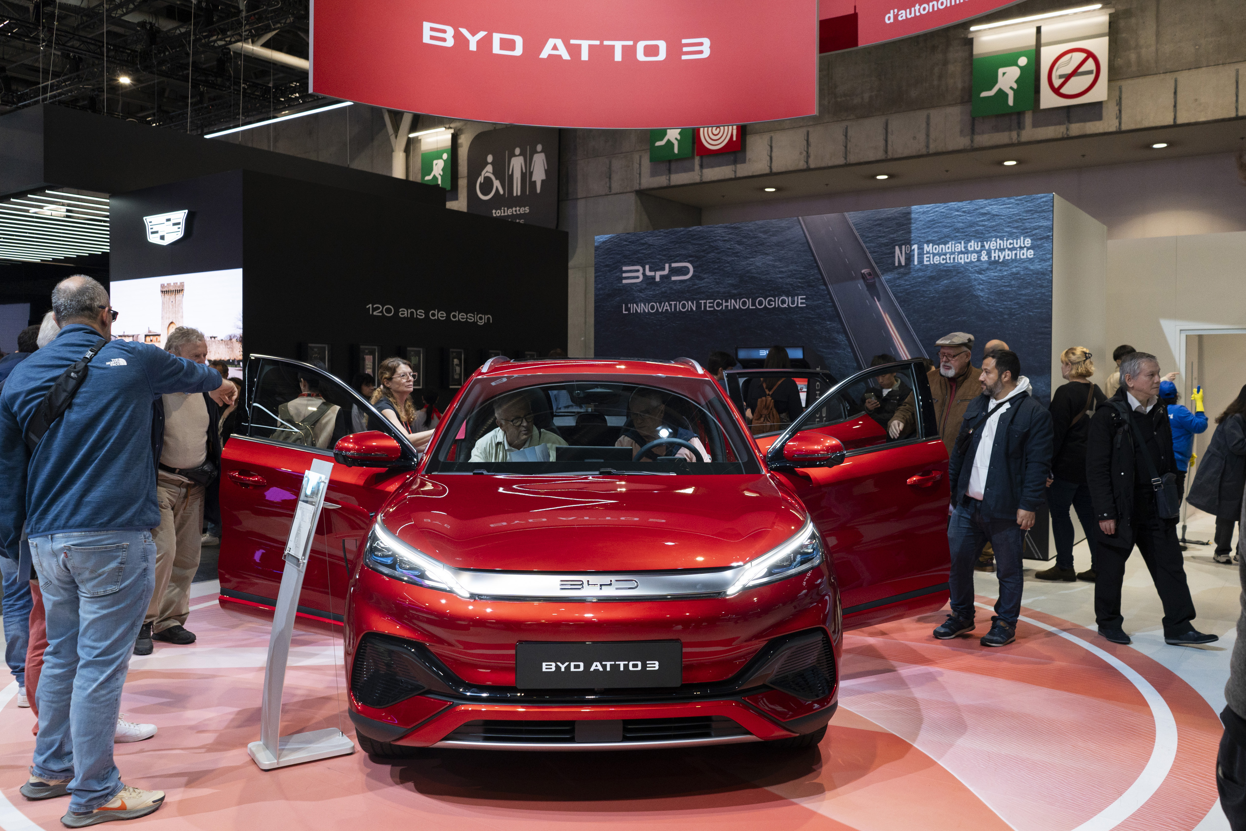 BYD Revenue Eclipses Tesla for First Time as EV Giants Go Head to Head