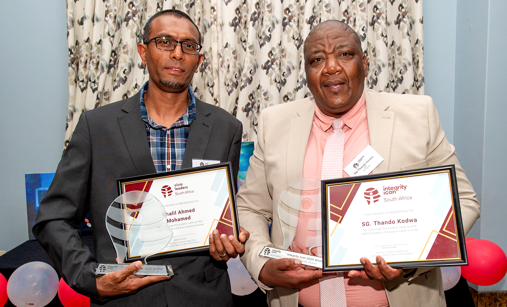 SA’s unsung heroes given their flowers for unseen work that uplifts society