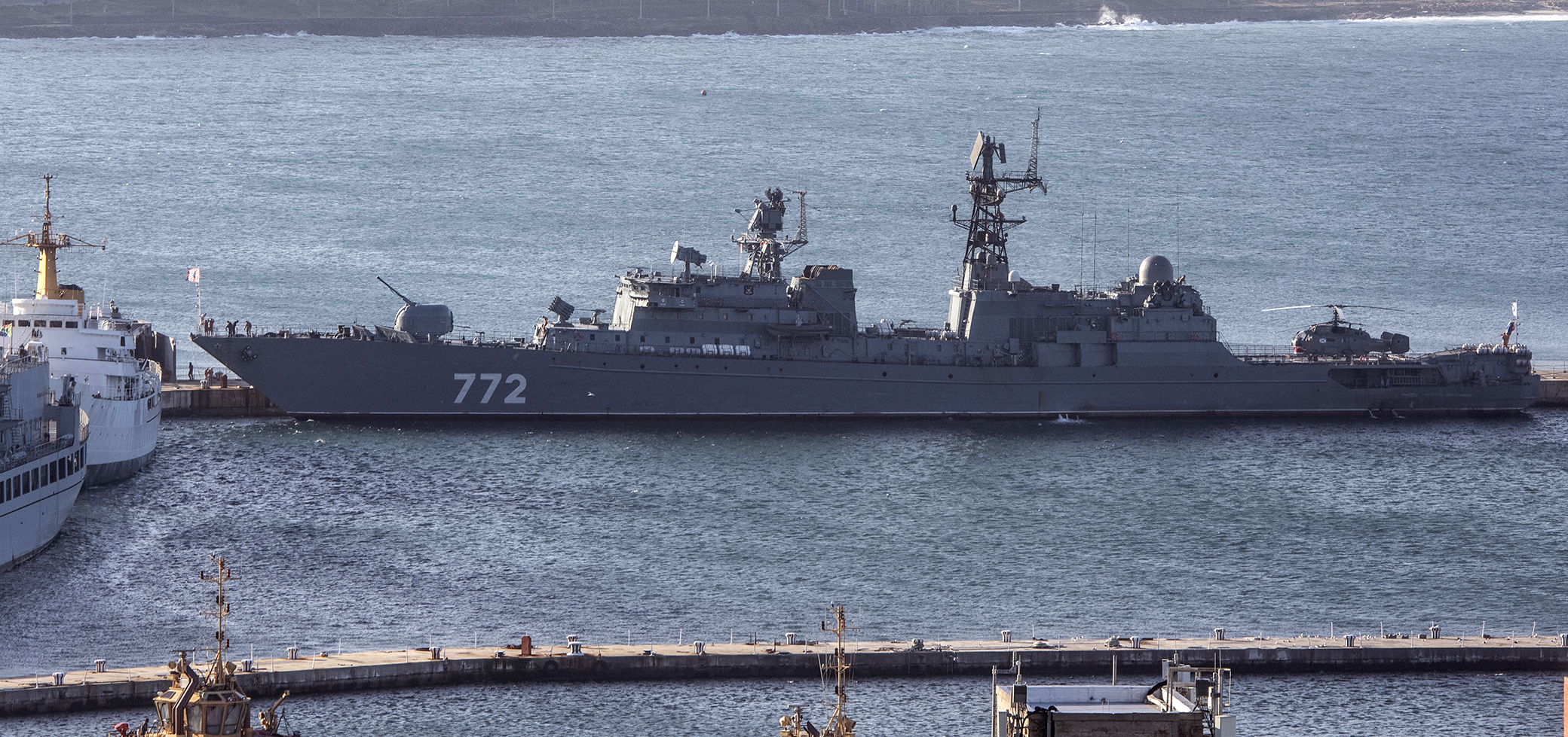 Russian and Chinese warships make political waves in Simon’s Town