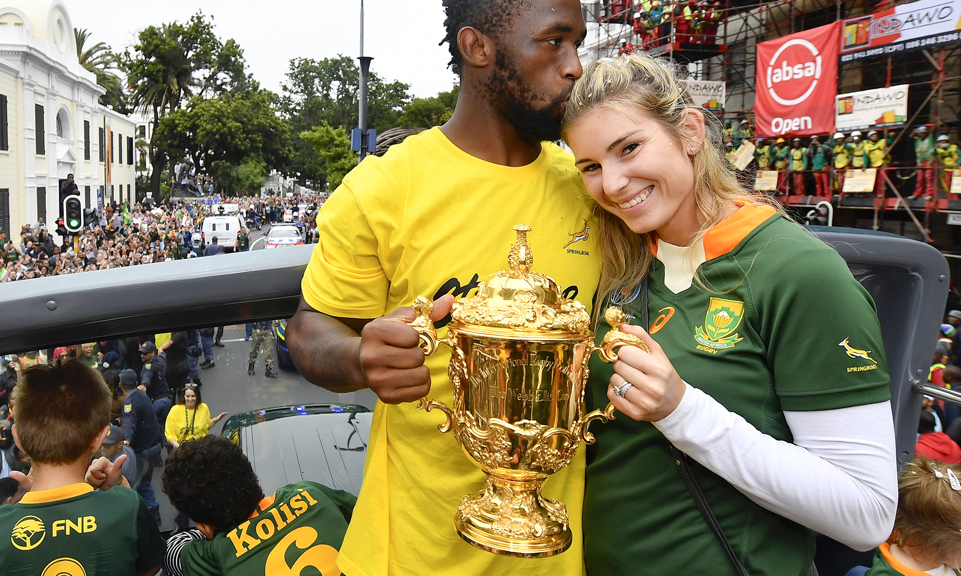 Siya and Rachel Kolisi set to part ways after eight years of marriage