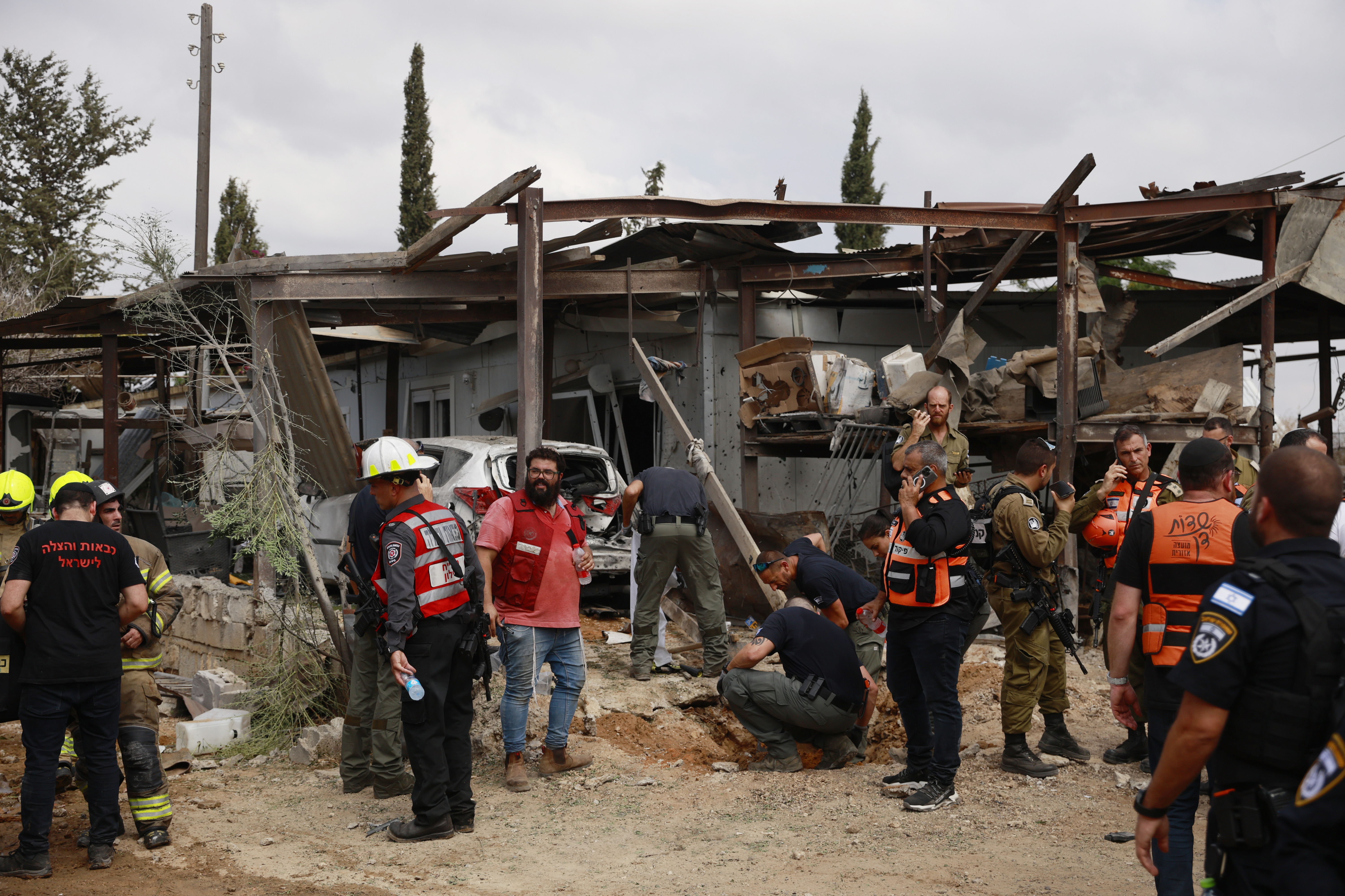 Rocket Lands In Kfar Chabad