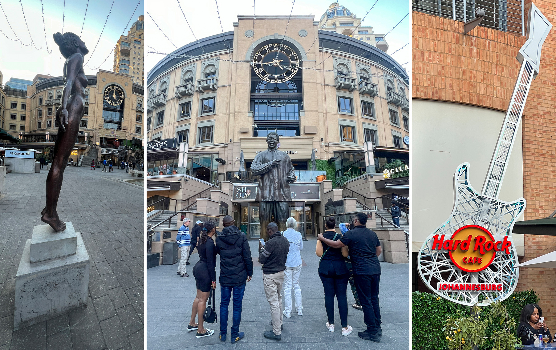 Table for one at the grillhouse in the shadow of greatness