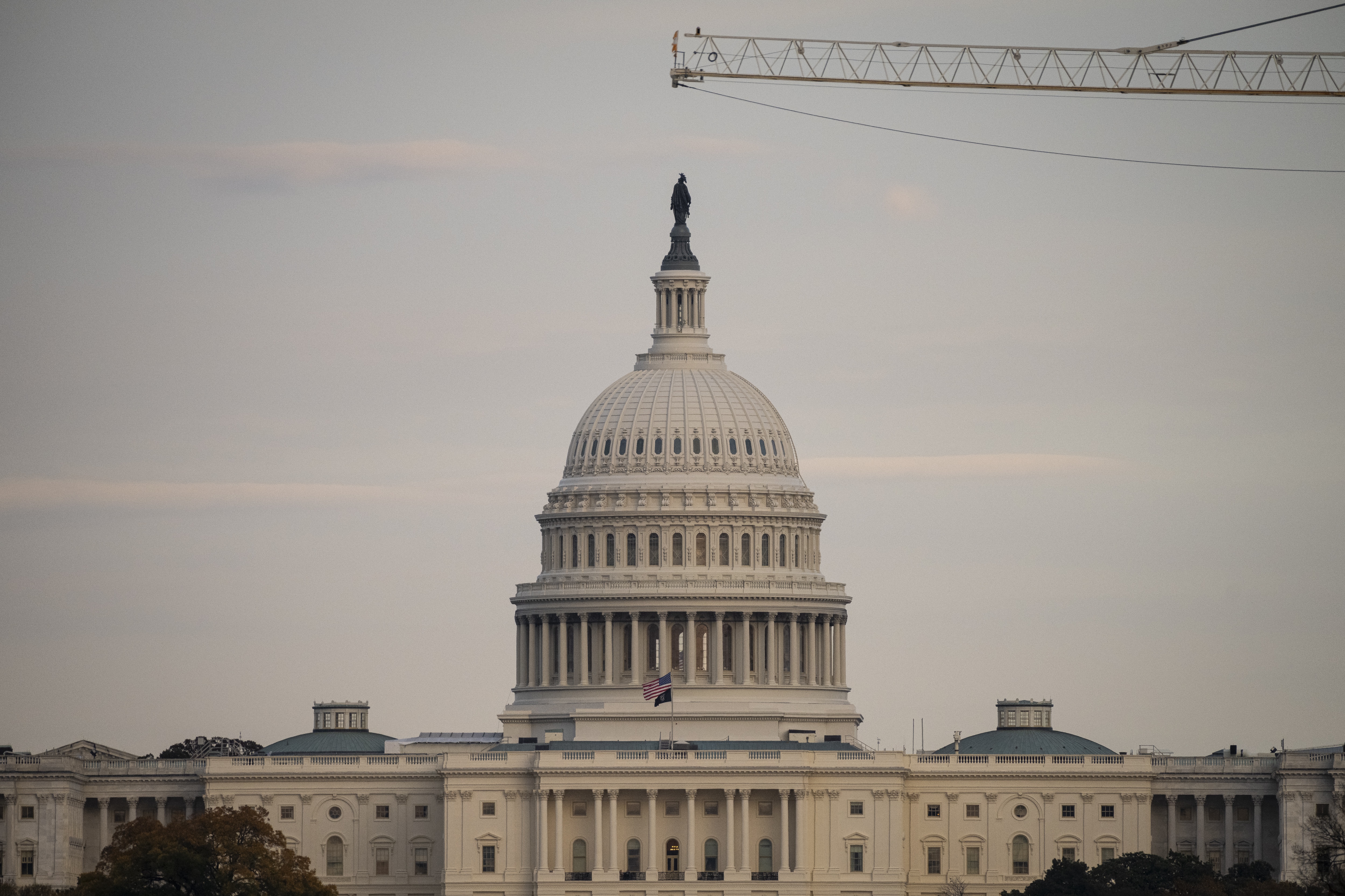 Daily life in Washington DC after US election results