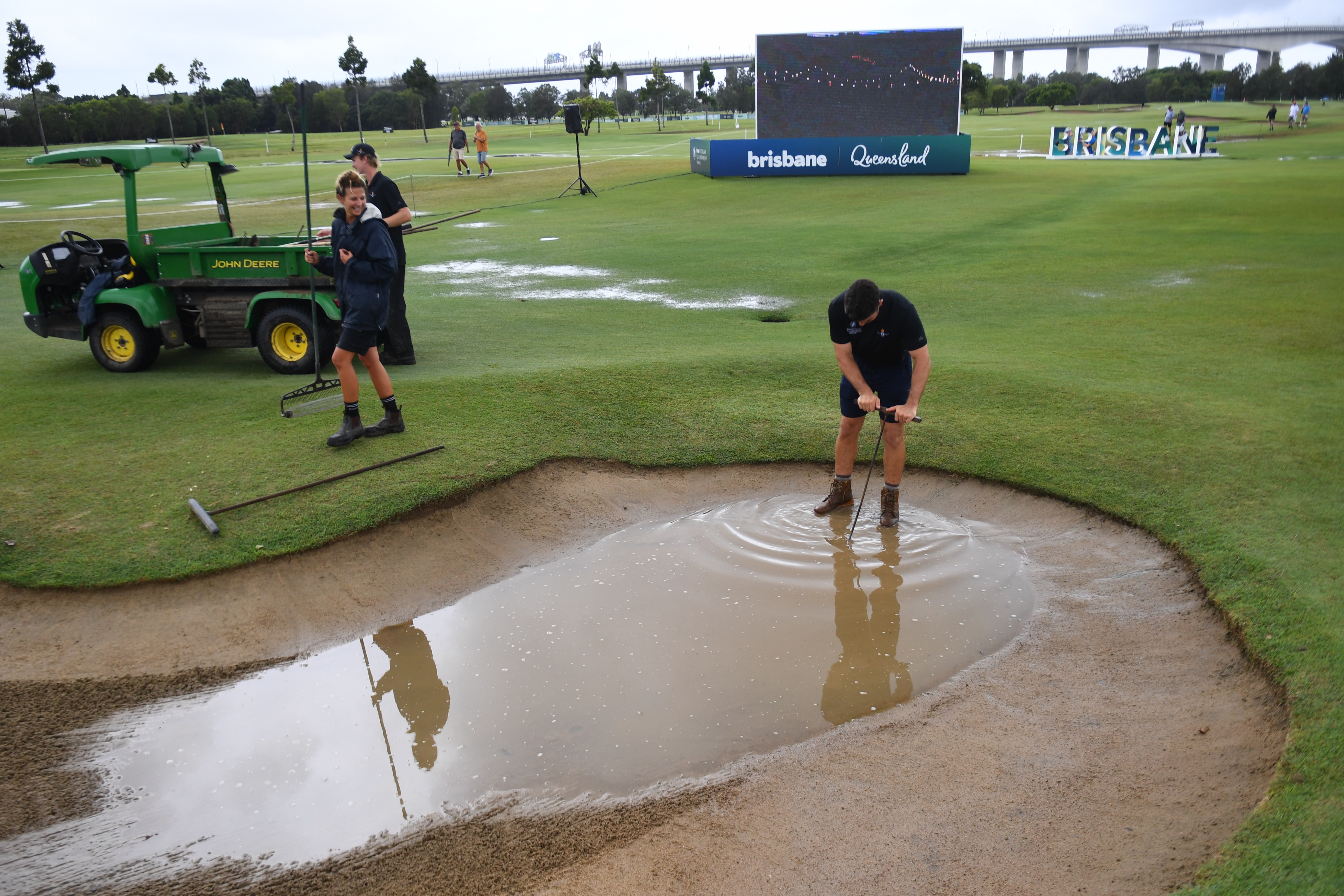 Australian PGA golf tournament in Brisbane